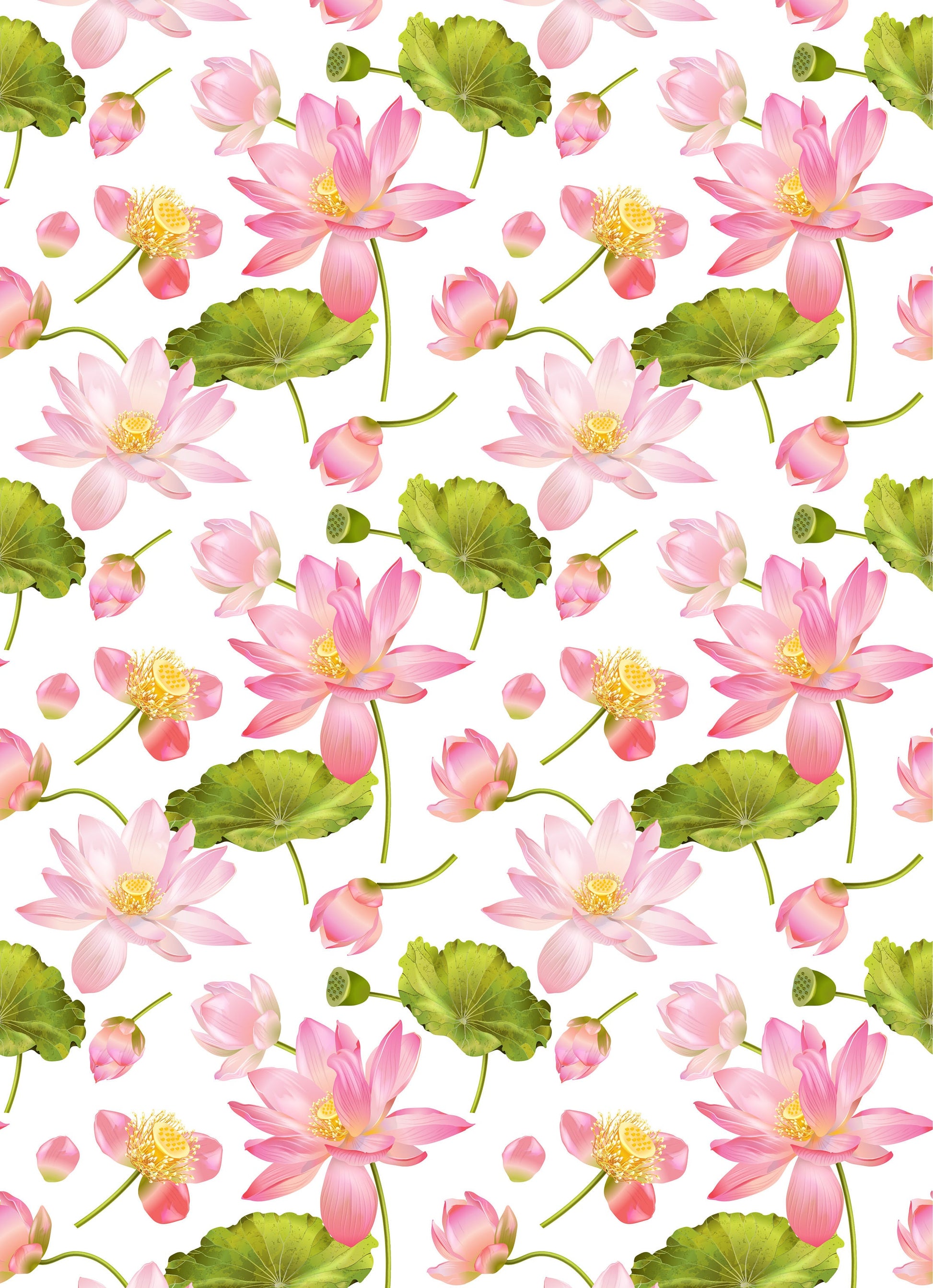 Large Decoupage for Furniture - Rice Paper - Vintage Decoupage - Floral Decoupage Paper - Pinky Flowers