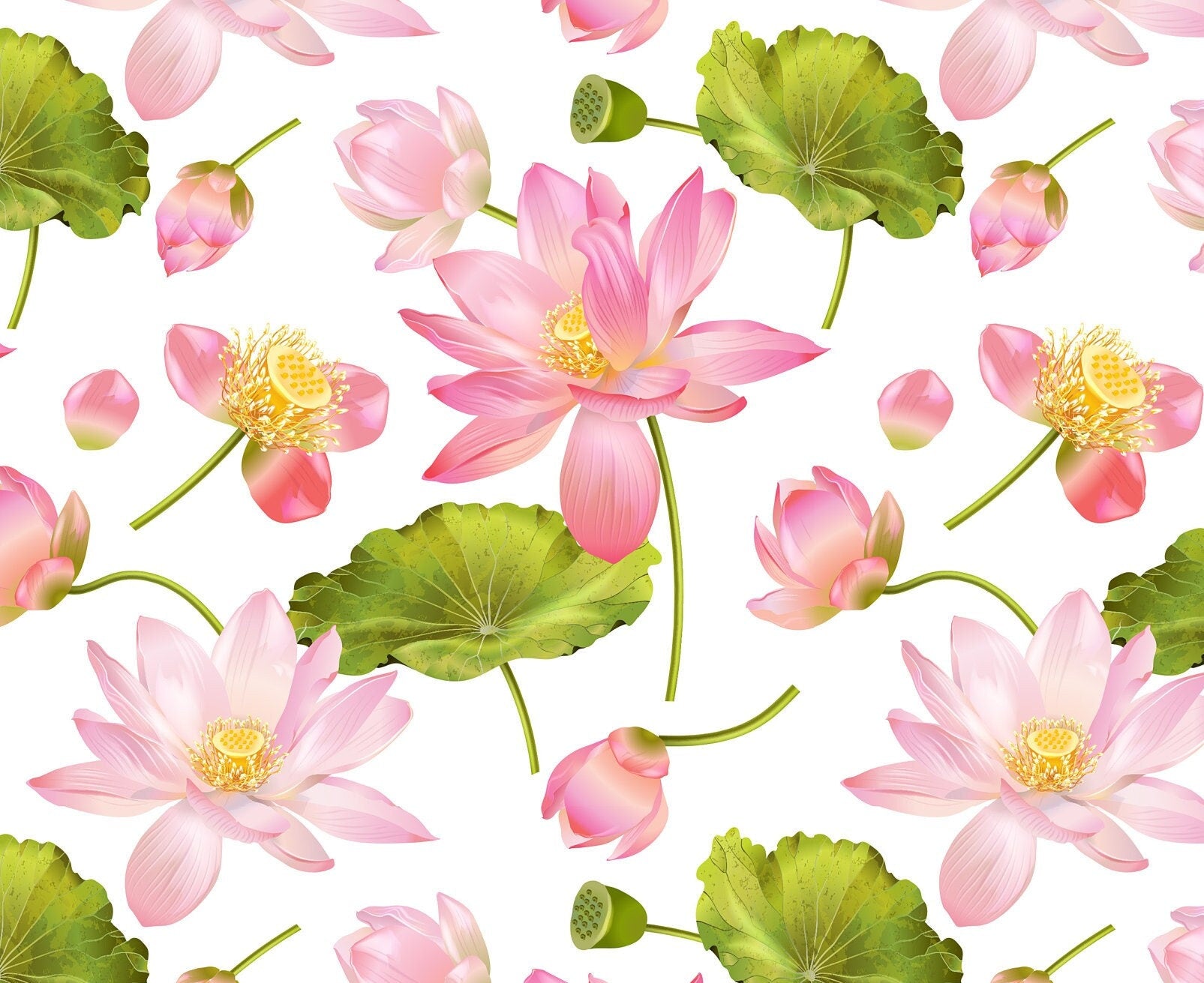 Large Decoupage for Furniture - Rice Paper - Vintage Decoupage - Floral Decoupage Paper - Pinky Flowers