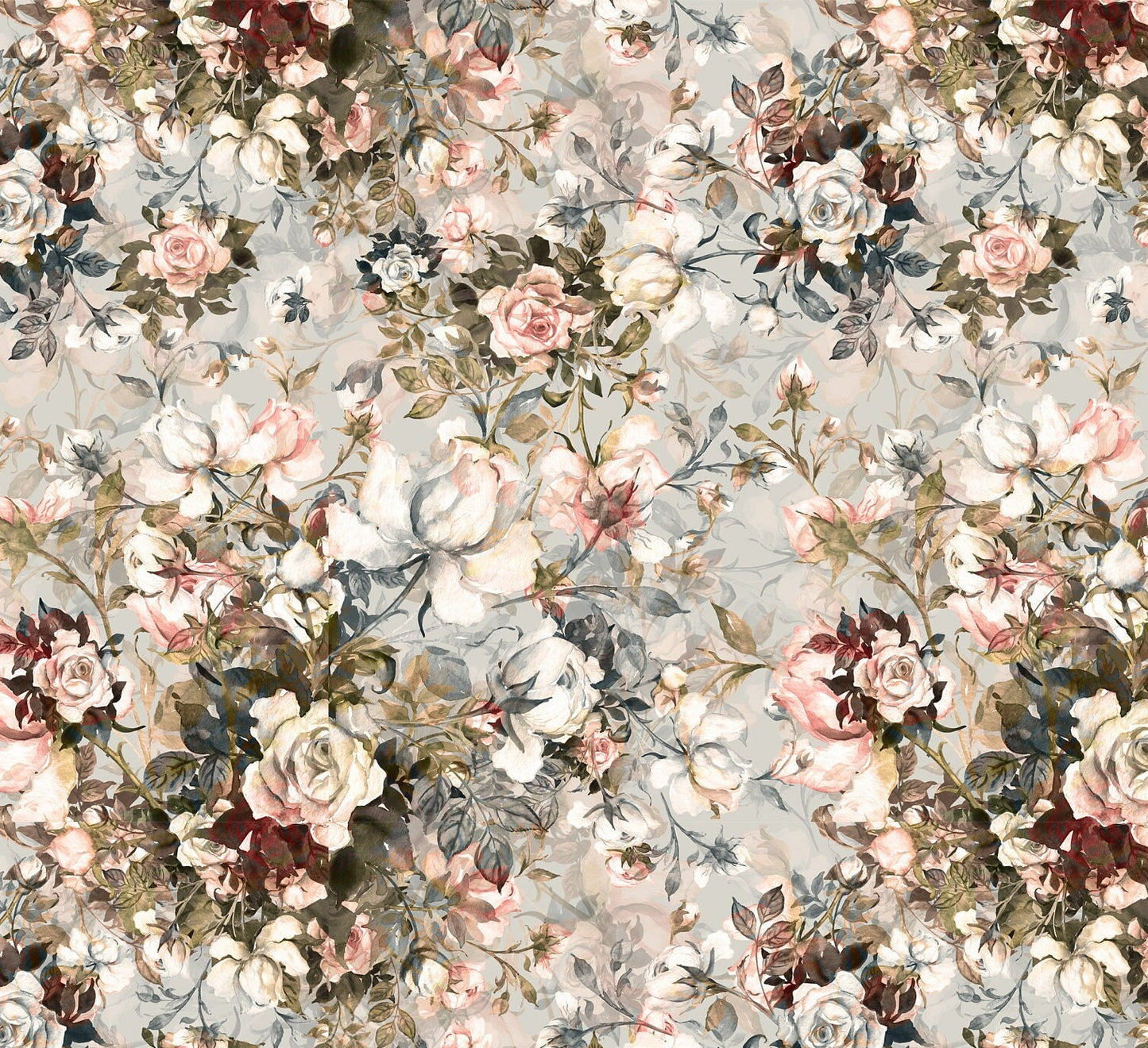 Large Decoupage for Furniture - Rice Paper - Vintage - Floral Dresser Paper - Spring Flowers