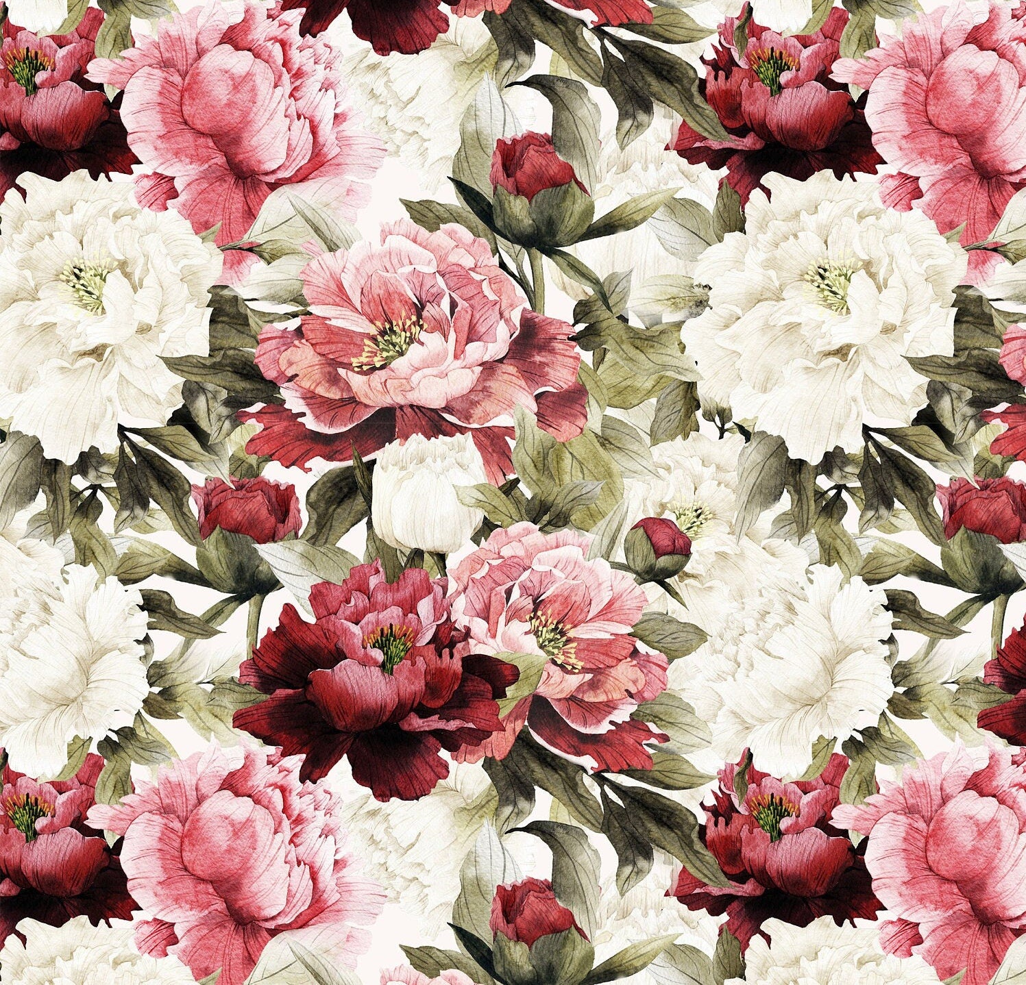 Large Decoupage for Furniture - Rice Paper - Vintage Decoupage - Floral Decoupage Paper - Shabby Chic