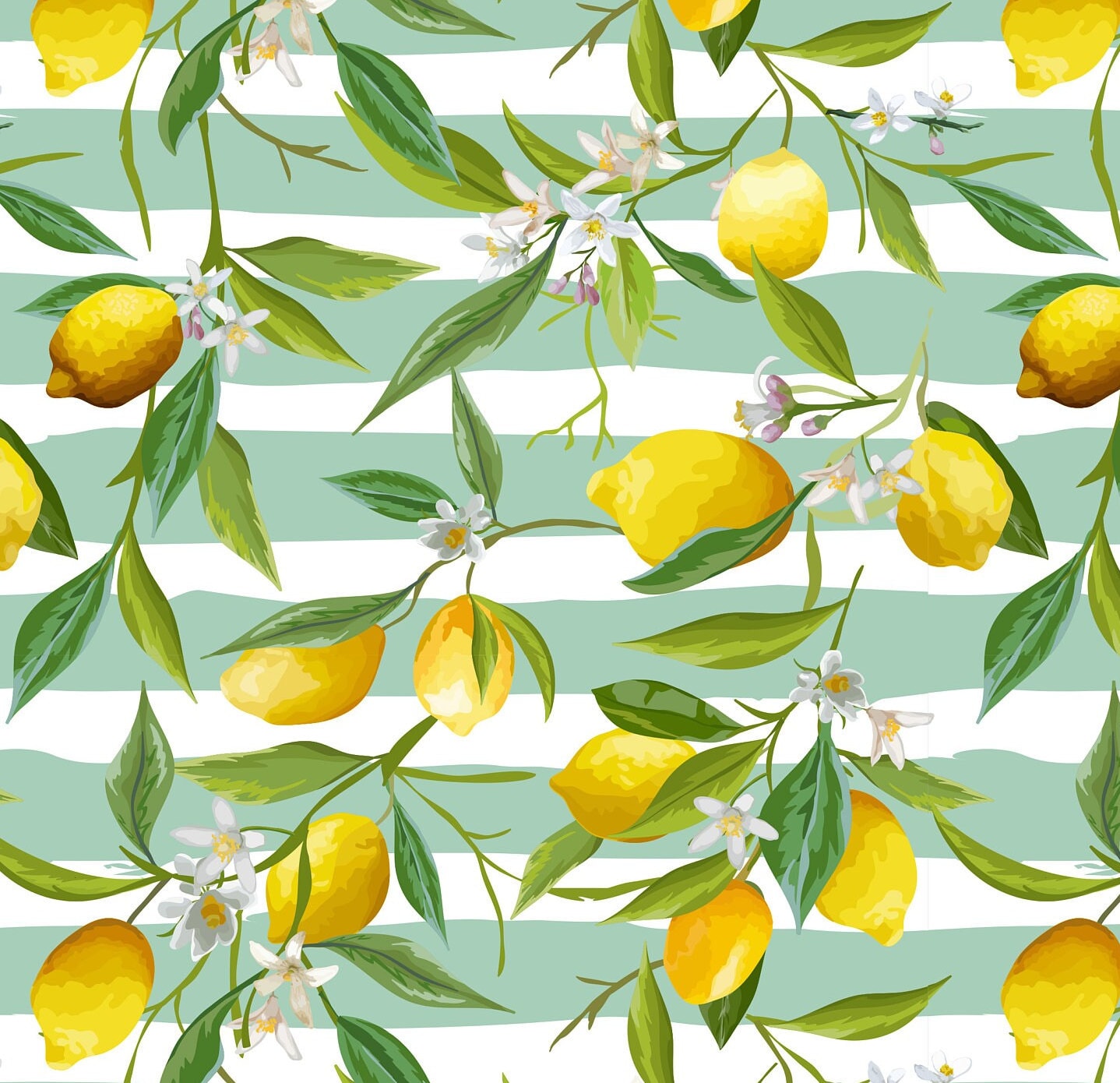 Large Decoupage for Furniture - Rice Paper - Vintage Decoupage - Floral Decoupage Paper - Lemon