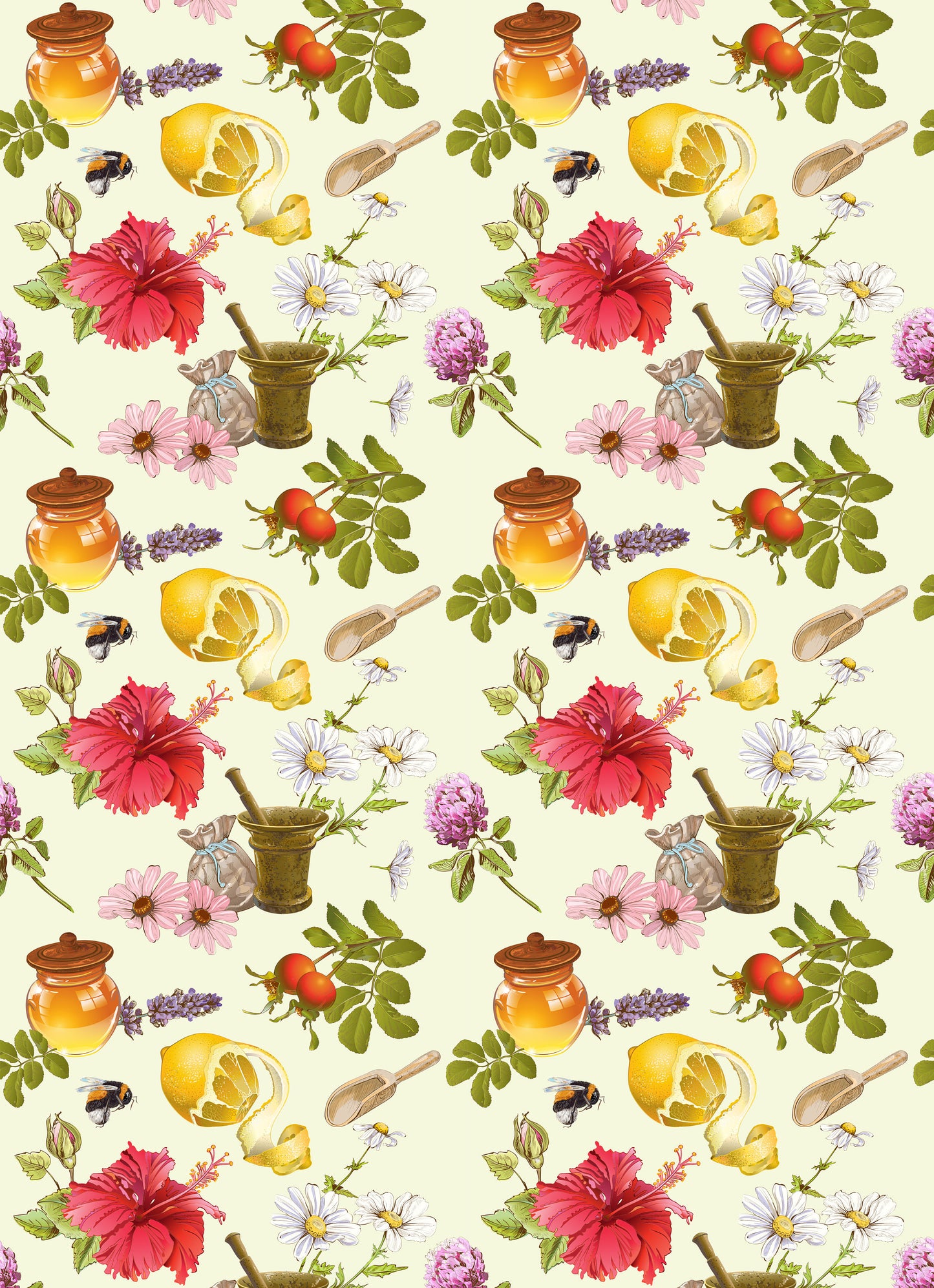 Large Decoupage for Furniture - Rice Paper - Vintage Decoupage - Floral Decoupage Paper - Summer Fruit Herbal