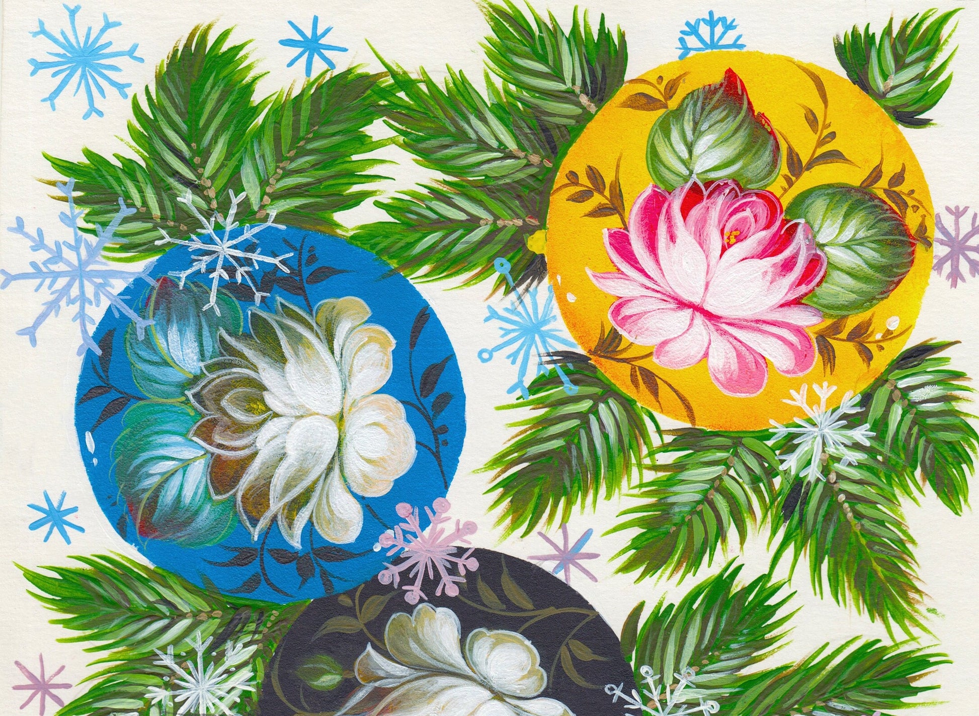 Large Decoupage for Furniture - Rice Paper - Vintage Decoupage - Floral Decoupage Paper - Colorful Flowers