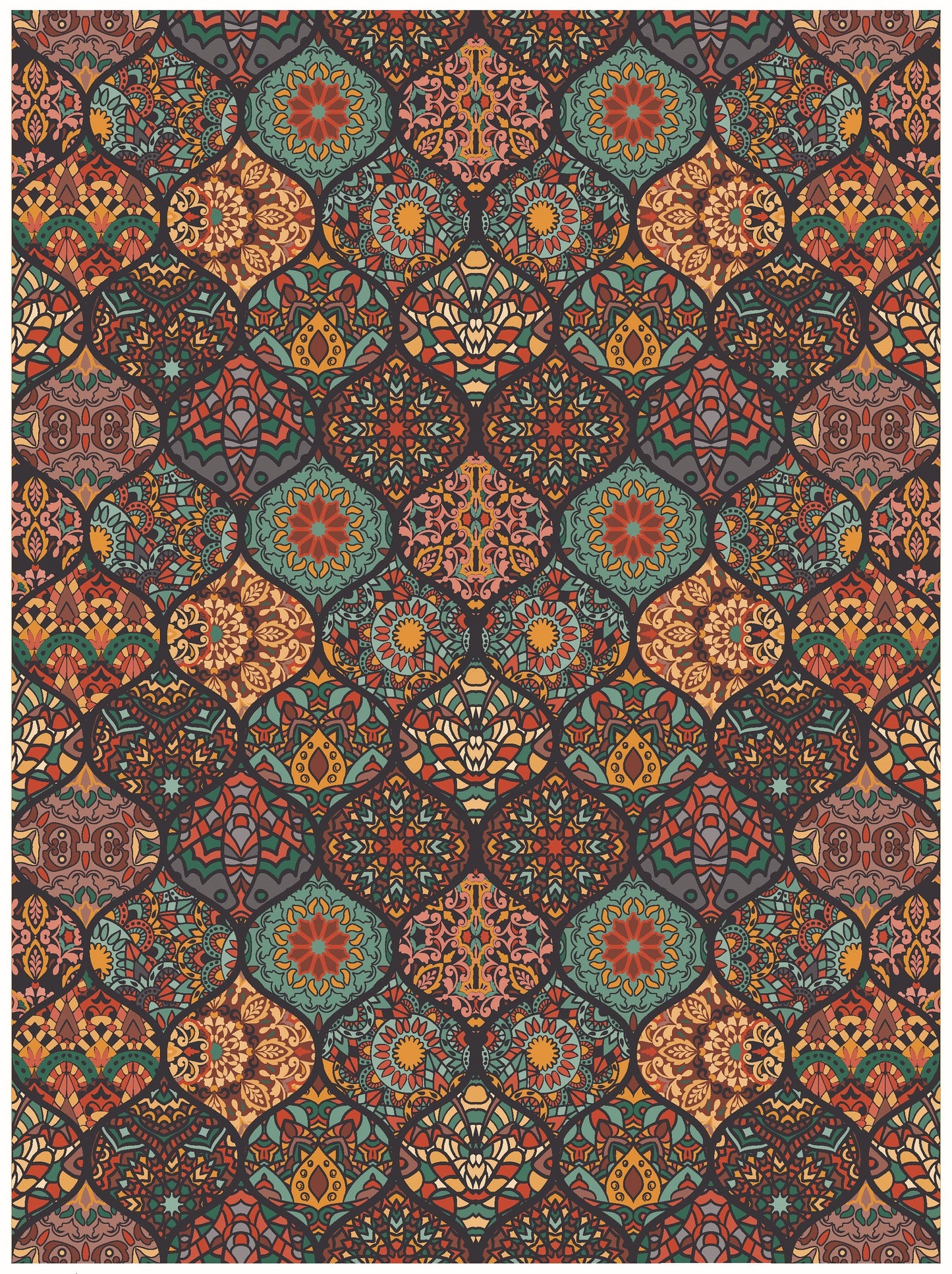 authentic tile decoupage paper