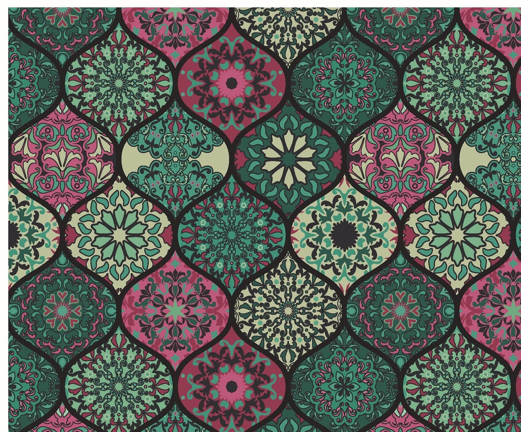 Large Decoupage for Furniture - Rice Paper - Vintage Decoupage - Floral Decoupage Paper - Authentic Pattern Tile