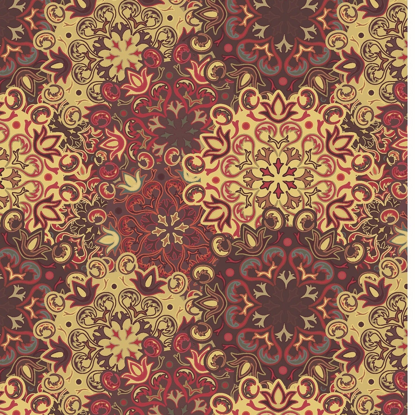 Large Decoupage for Furniture - Rice Paper - Vintage Decoupage - Floral Decoupage Paper - Authentic Pattern Tile
