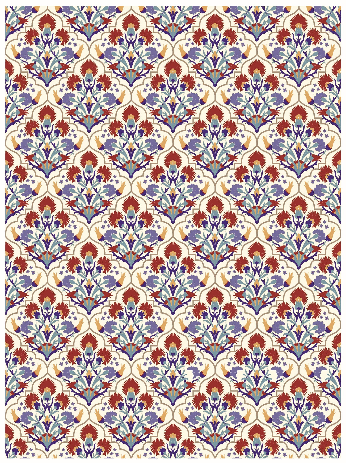 Large Decoupage for Furniture - Rice Paper - Vintage Decoupage - Floral Decoupage Paper - Authentic Pattern - Clove