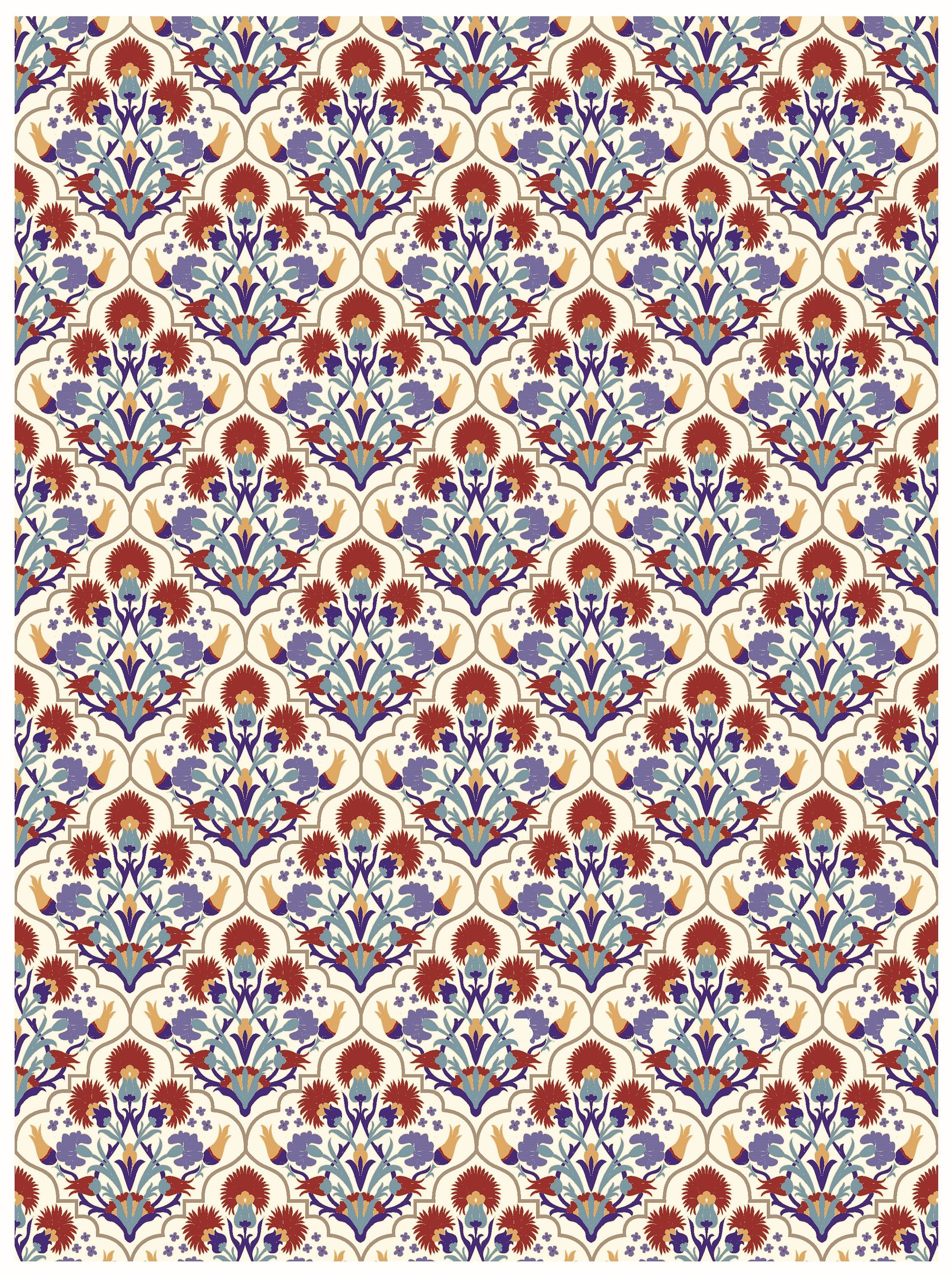 Large Decoupage for Furniture - Rice Paper - Vintage Decoupage - Floral Decoupage Paper - Authentic Pattern - Clove