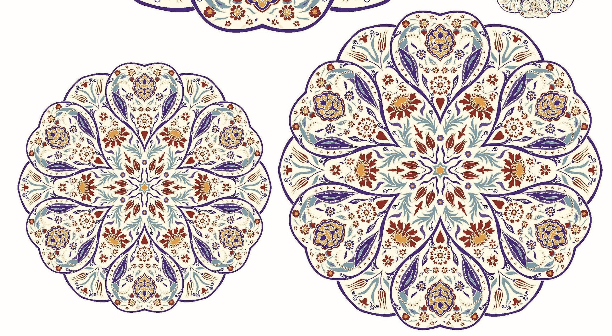 Authentic Pattern - Large Decoupage for Furniture - Rice Paper - Vintage Decoupage - Floral Decoupage Paper - Tile