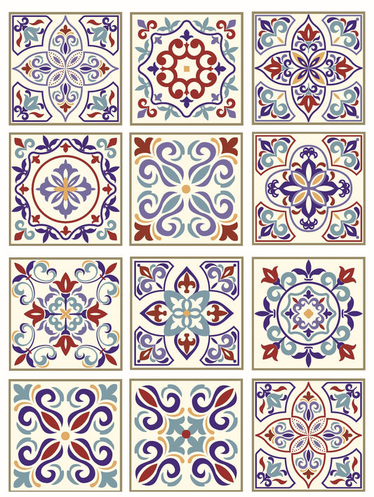 Authentic tile pattern