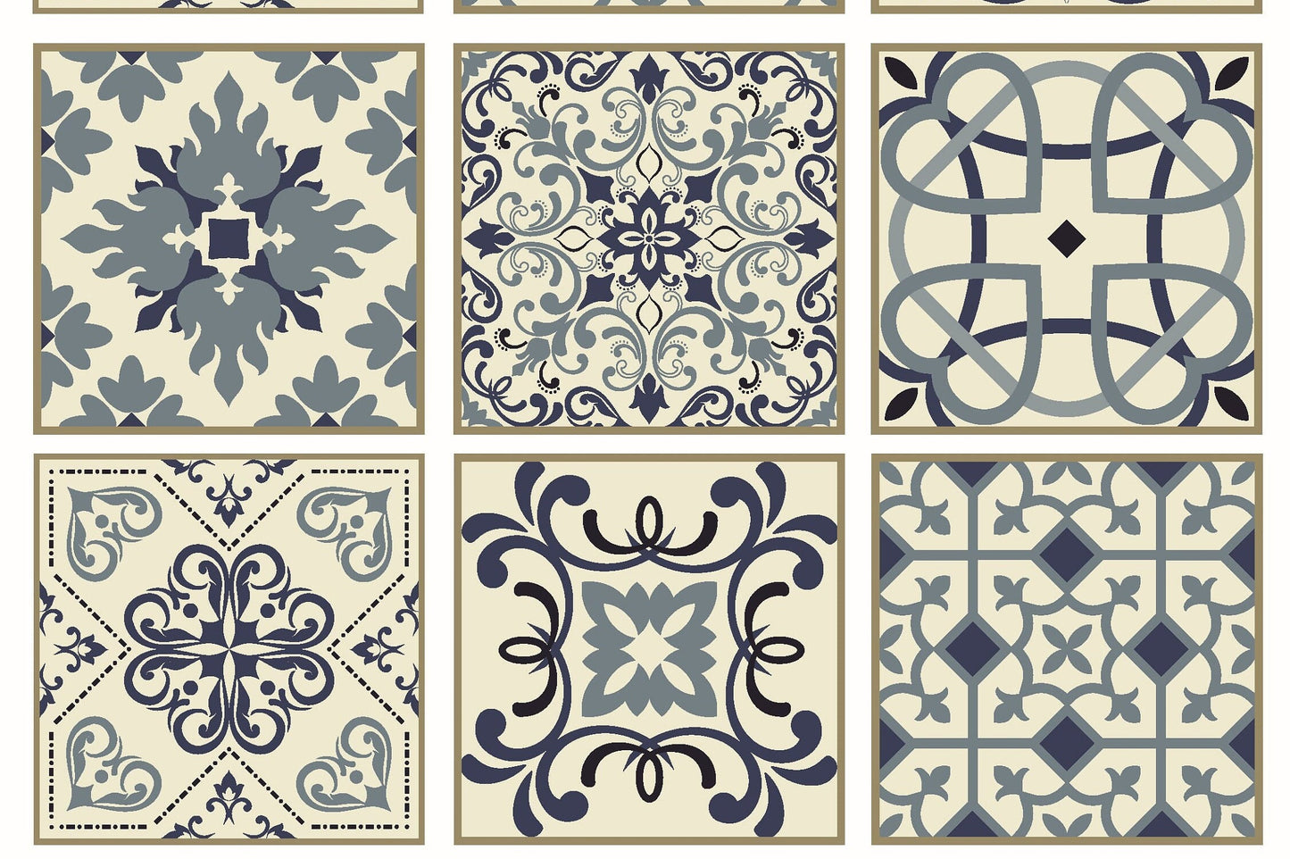 Authentic Pattern - Large Decoupage for Furniture - Rice Paper - Vintage Decoupage - Floral Decoupage Paper - Tile