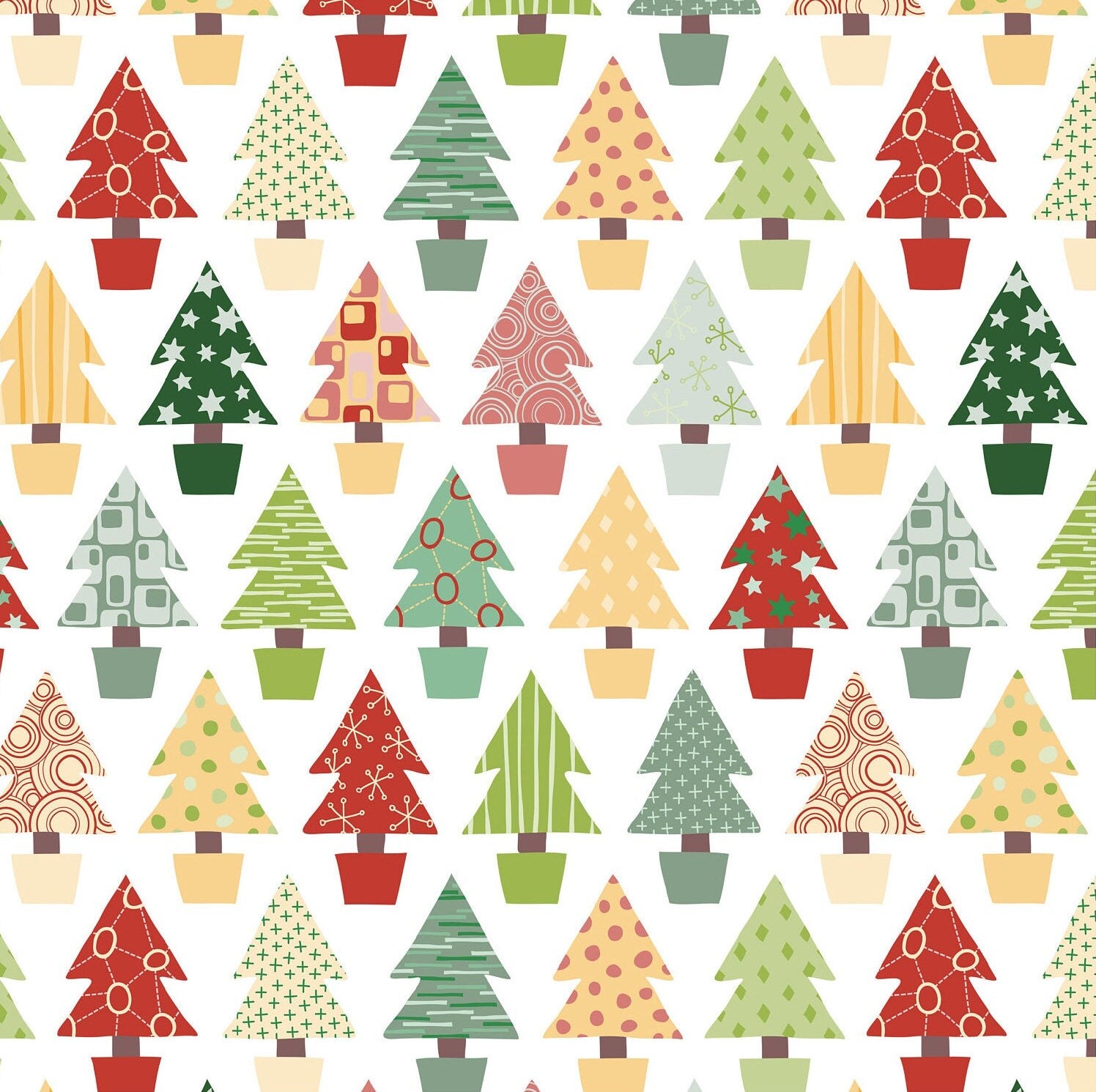 Large Decoupage Paper - Decoupage Art - Rice Paper for Decoupage - Decoupage for Furniture - Vintage Decoupage - Happy Christmas Tree