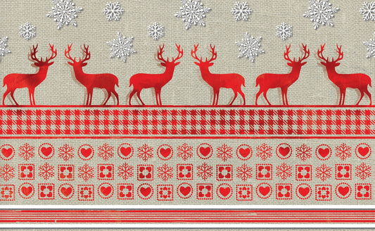 Large Decoupage Paper - Decoupage Art - Rice Paper for Decoupage - Decoupage for Furniture - Vintage Decoupage - Happy Christmas