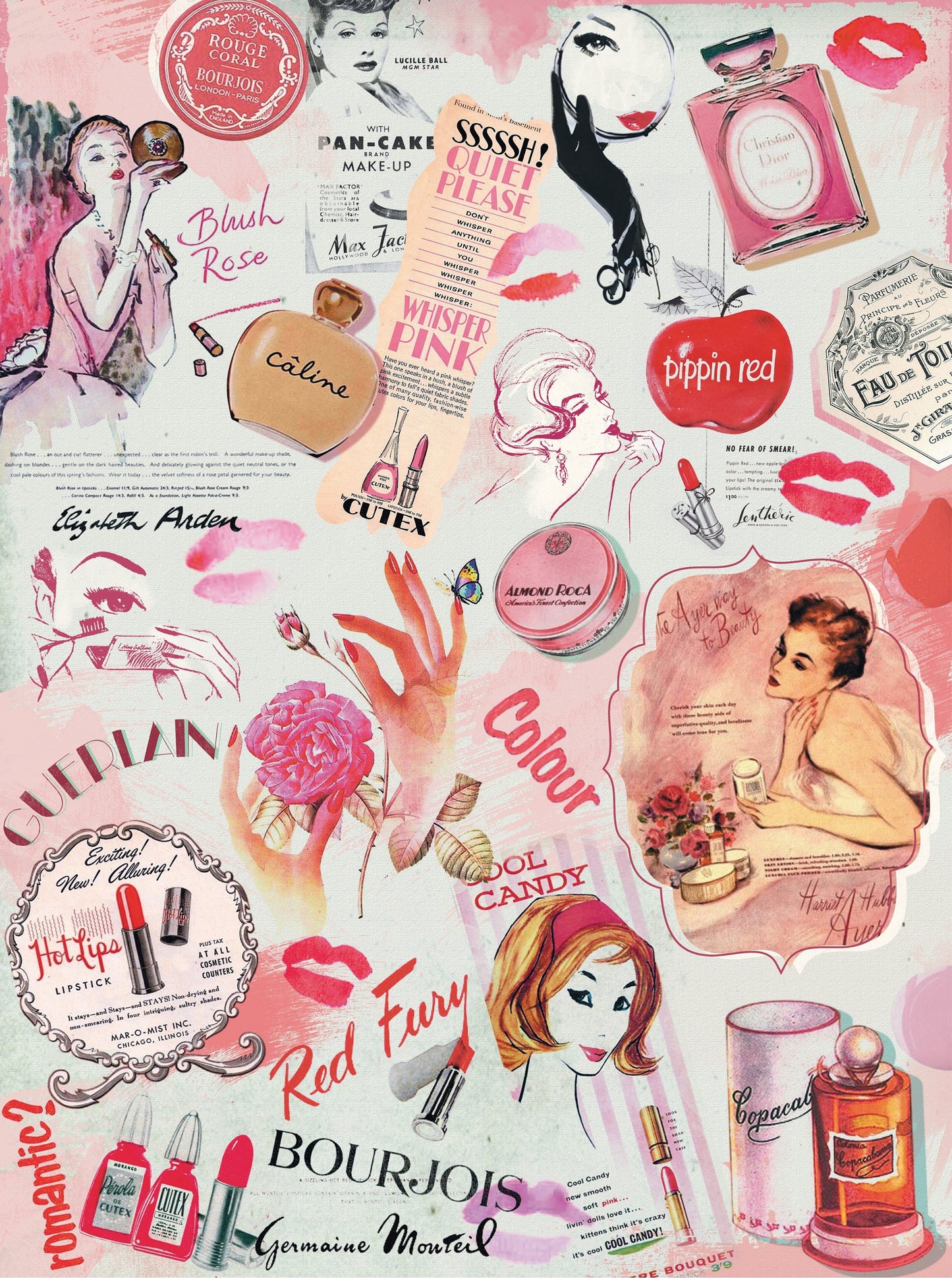 Large Decoupage Paper - Decoupage Art - Rice Paper for Decoupage - Decoupage for Furniture - Vintage Decoupage - Makeup