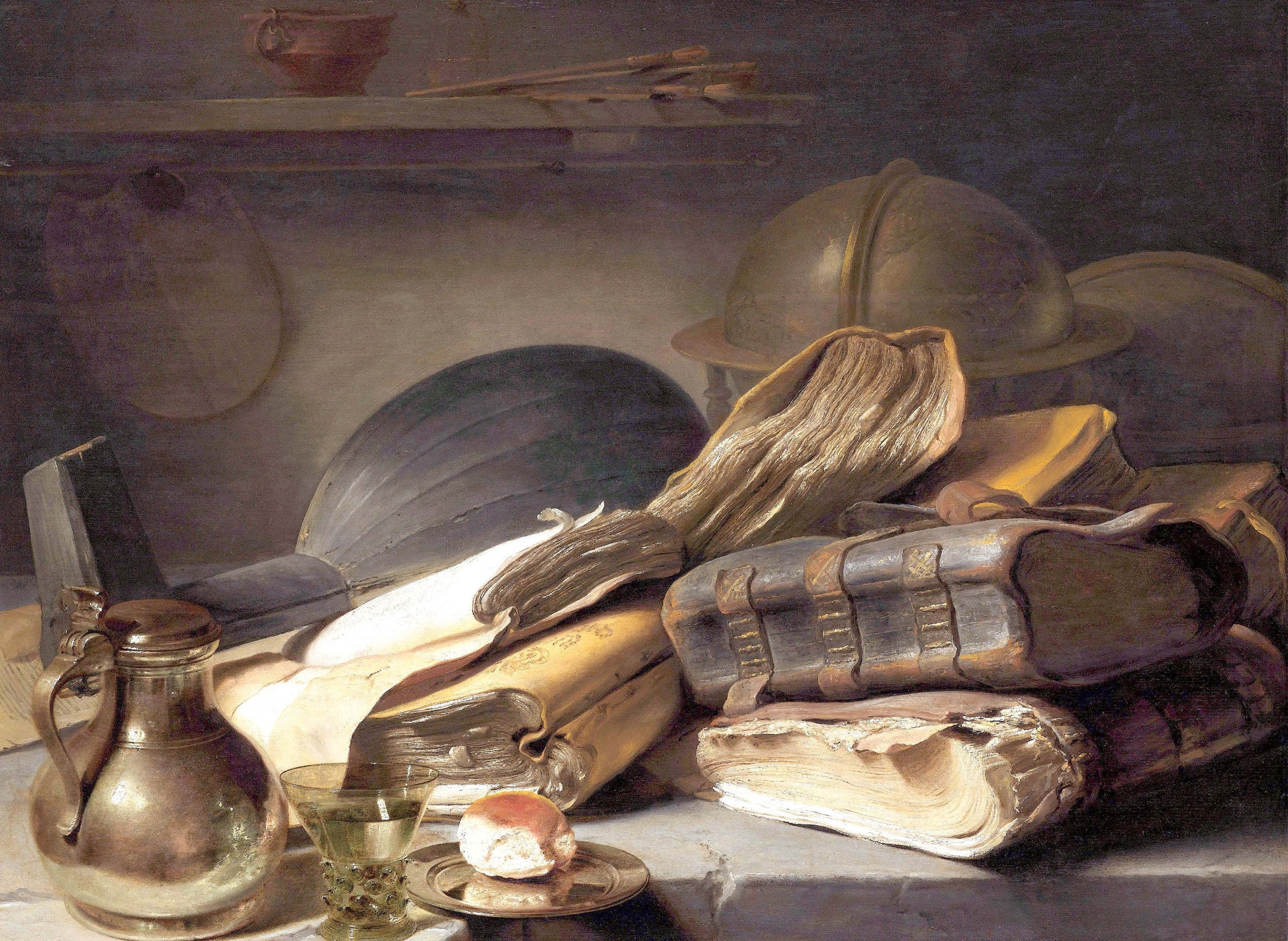 Ancient Books Atlas - Large Decoupage Paper for Furniture - Vintage Decoupage - Rice Paper - Antique Decoupage Paper