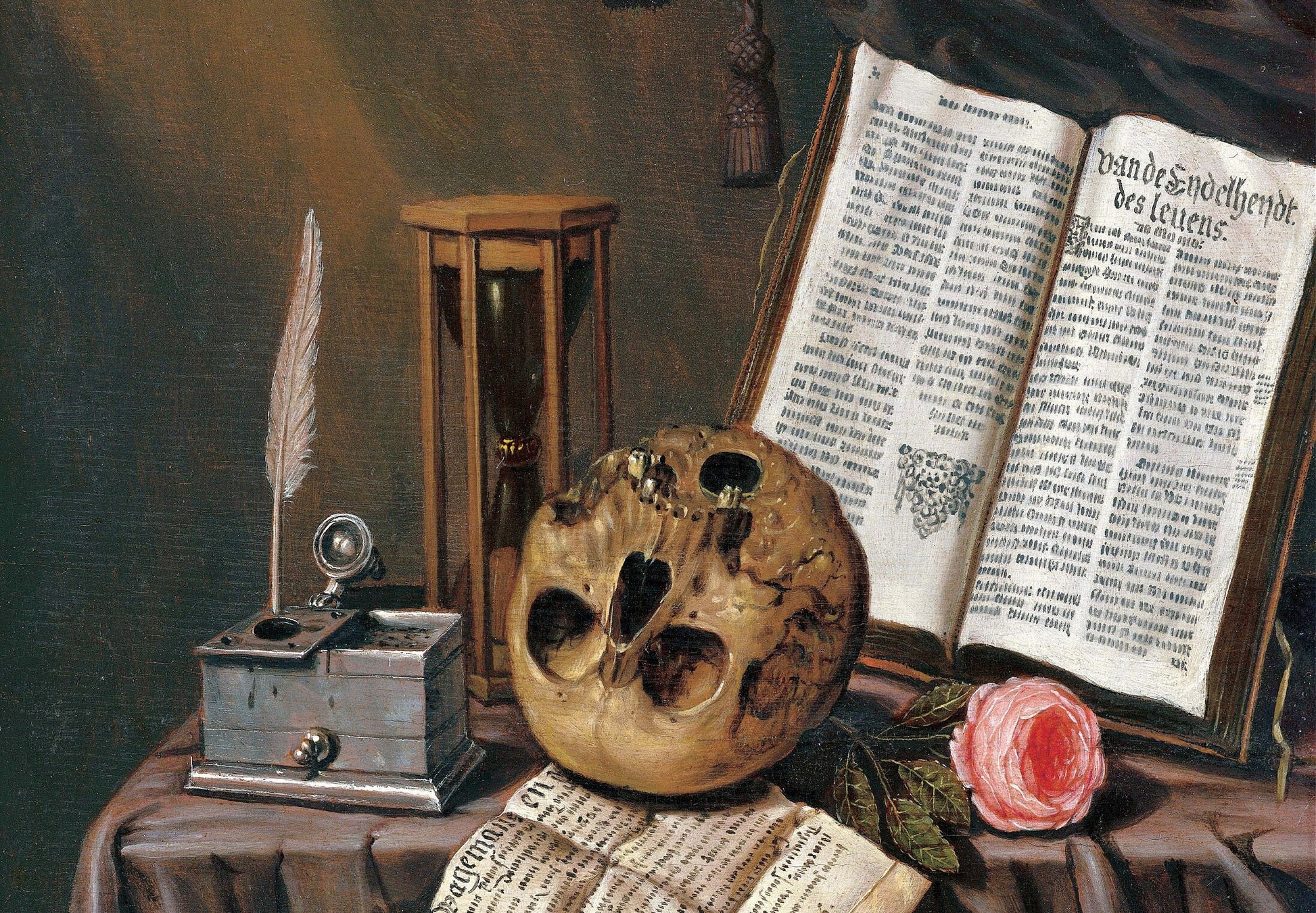 Ancient Books Skull - Large Decoupage Paper for Furniture - Vintage Decoupage - Rice Paper - Antique Decoupage Paper