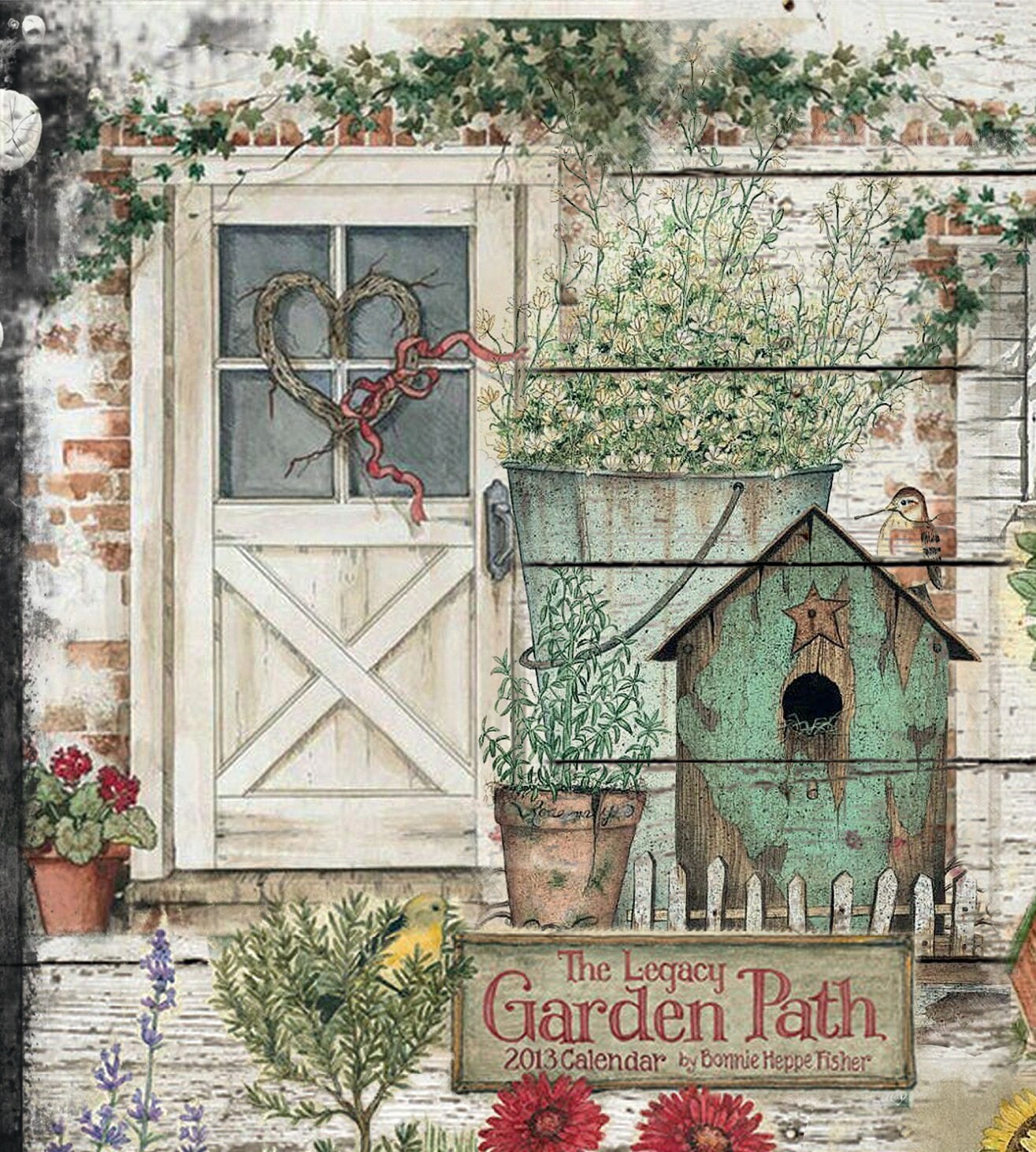 Large Decoupage Paper - Decoupage Art - Rice Paper for Decoupage - Decoupage for Furniture - Vintage Decoupage - Garden