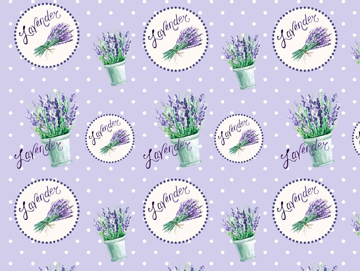 Large Rice Paper for Decoupage - Furniture Decoupage - Vintage Decoupage - Floral Decoupage Paper - Purple Levander