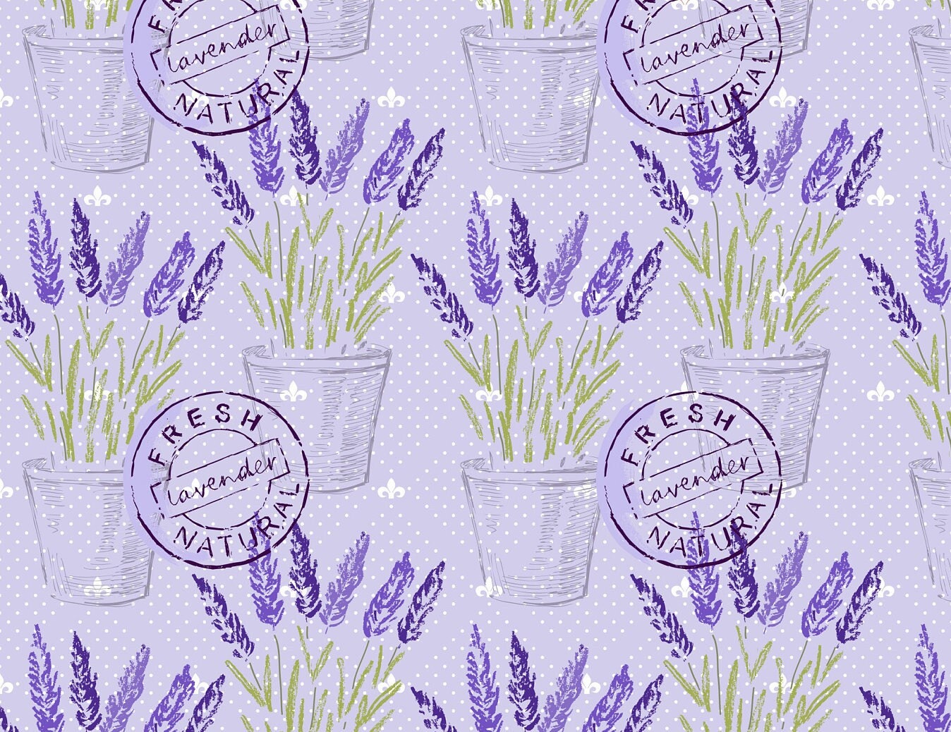 Large Rice Paper for Decoupage - Furniture Decoupage - Vintage Decoupage - Floral Decoupage Paper - Purple Levander