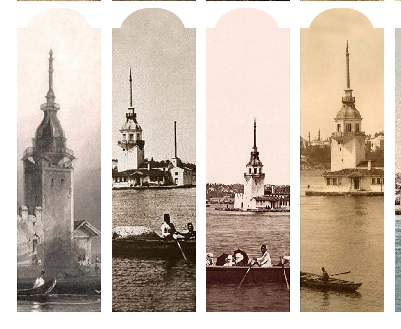 Galata Tower - Large Rice Paper for Decoupage - Furniture Decoupage - Vintage Decoupage - Decoupage Paper - Istanbul