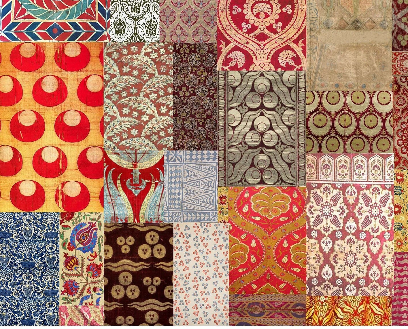 Large Rice Paper for Decoupage - Furniture Decoupage - Vintage Decoupage - Decoupage Paper - Traditional Ottoman Rug Pattern
