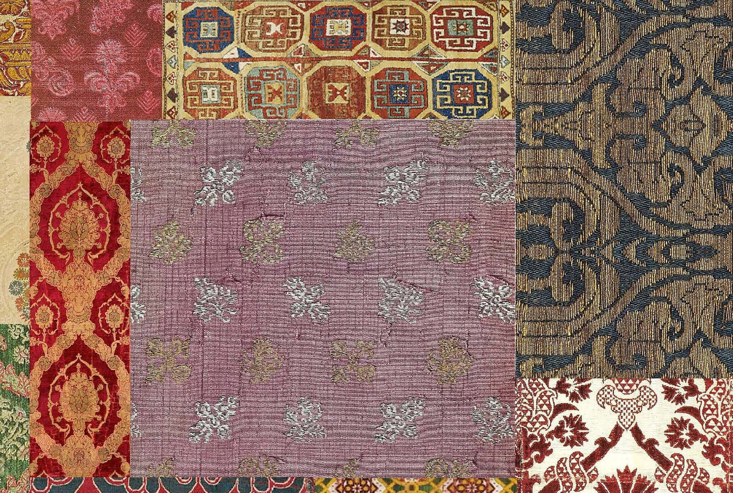 Large Rice Paper for Decoupage - Furniture Decoupage - Vintage Decoupage - Decoupage Paper - Traditional Ottoman Rug Pattern