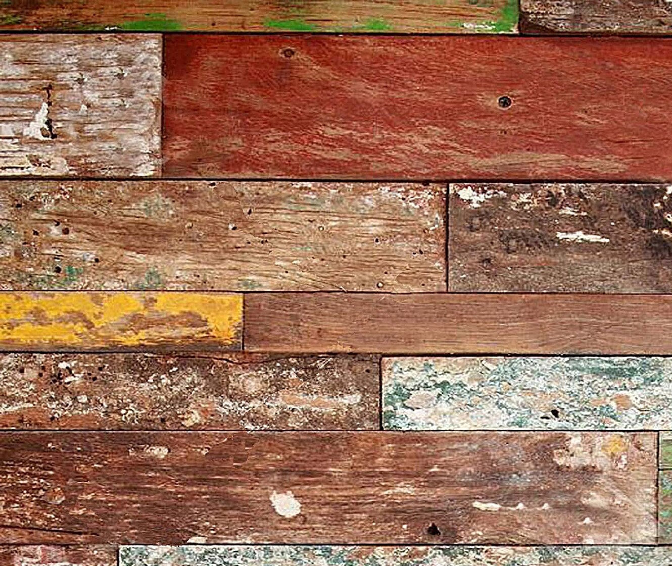 Large Rice Paper for Decoupage - Furniture Decoupage - Vintage Decoupage - Decoupage Paper - Old Wooden Floor