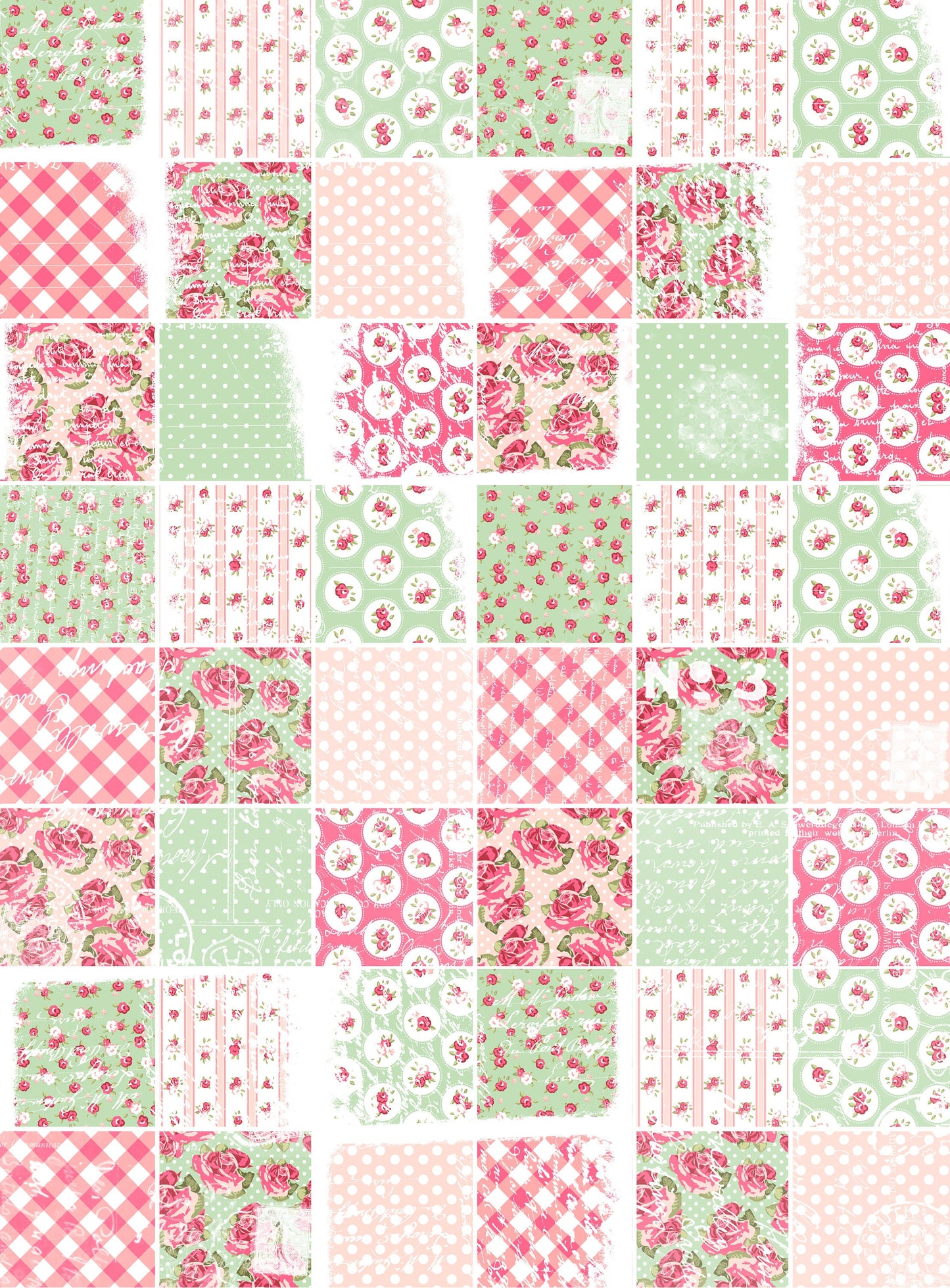 Large Rice Paper for Decoupage - Furniture Decoupage - Vintage Decoupage - Decoupage Paper