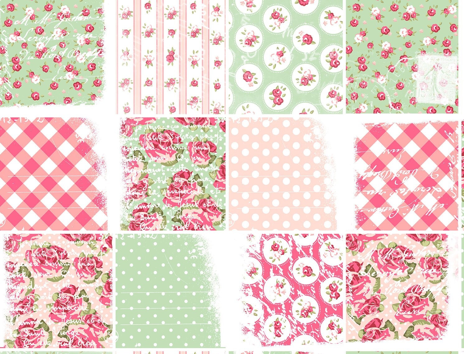 Large Rice Paper for Decoupage - Furniture Decoupage - Vintage Decoupage - Decoupage Paper