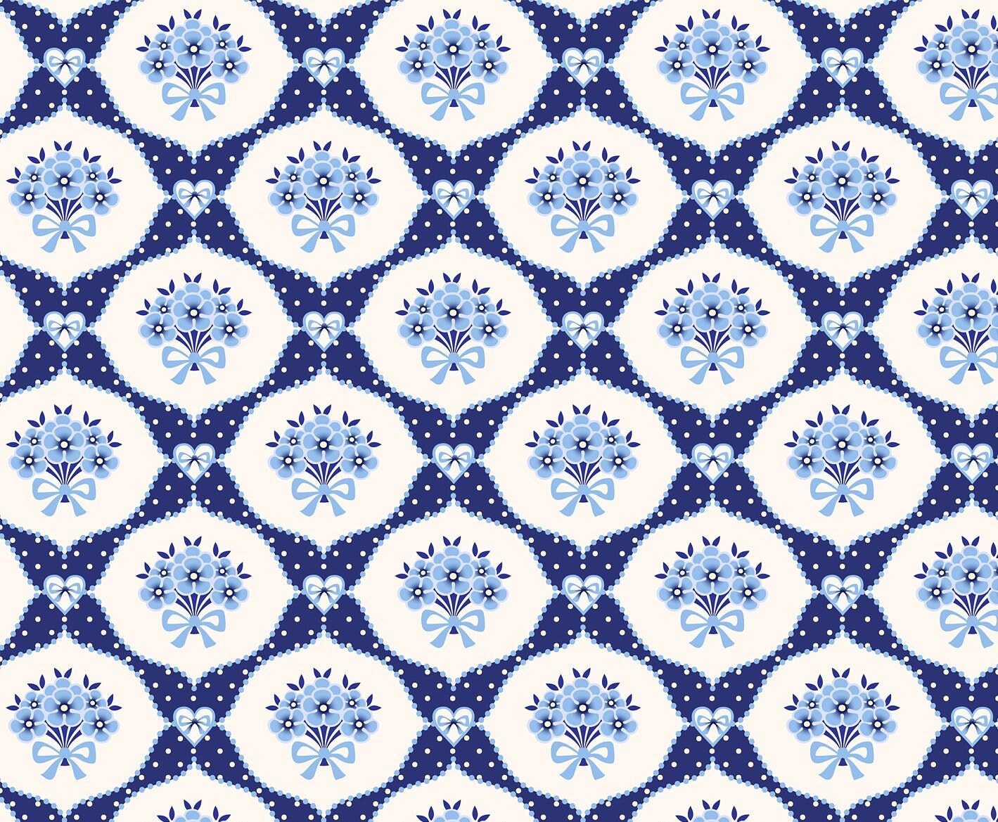 Blue Pattern - Large Rice Paper for Decoupage - Furniture Decoupage - Vintage Decoupage - Decoupage Paper
