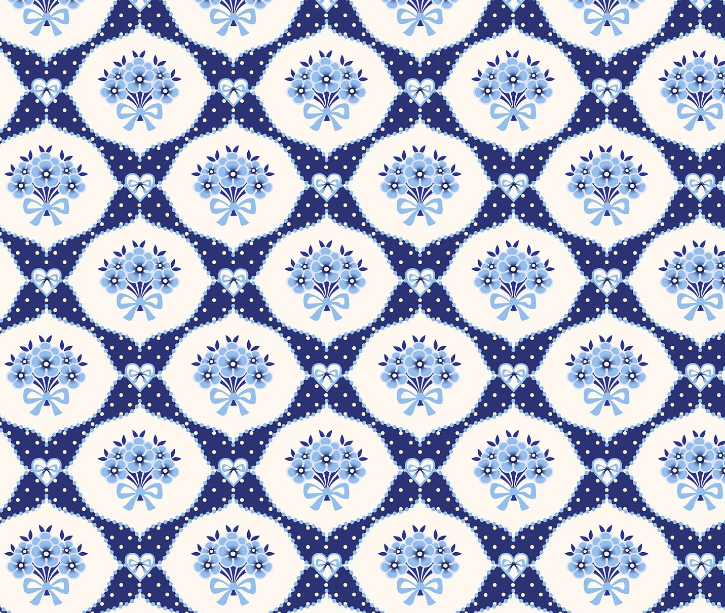 Blue Pattern - Large Rice Paper for Decoupage - Furniture Decoupage - Vintage Decoupage - Decoupage Paper