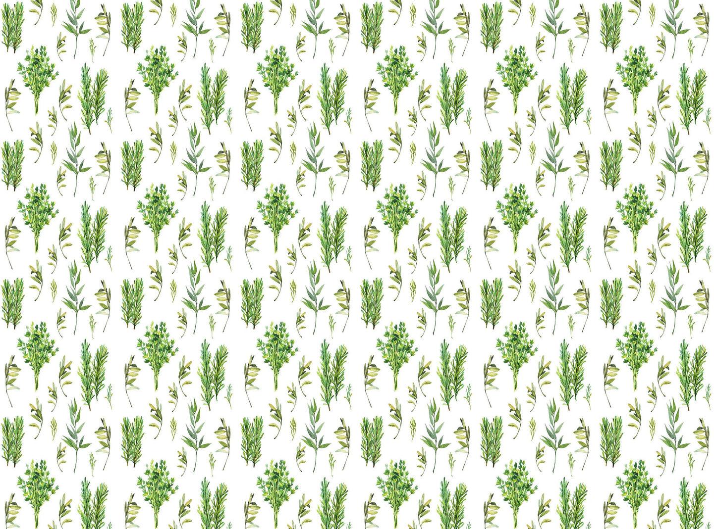 Green Plants - Large Rice Paper for Decoupage - Furniture Decoupage - Vintage Decoupage - Decoupage Paper