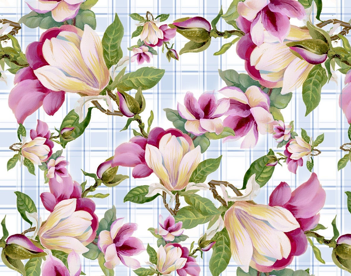 Large Rice Paper for Decoupage - Furniture Decoupage - Vintage Decoupage - Floral Decoupage Paper
