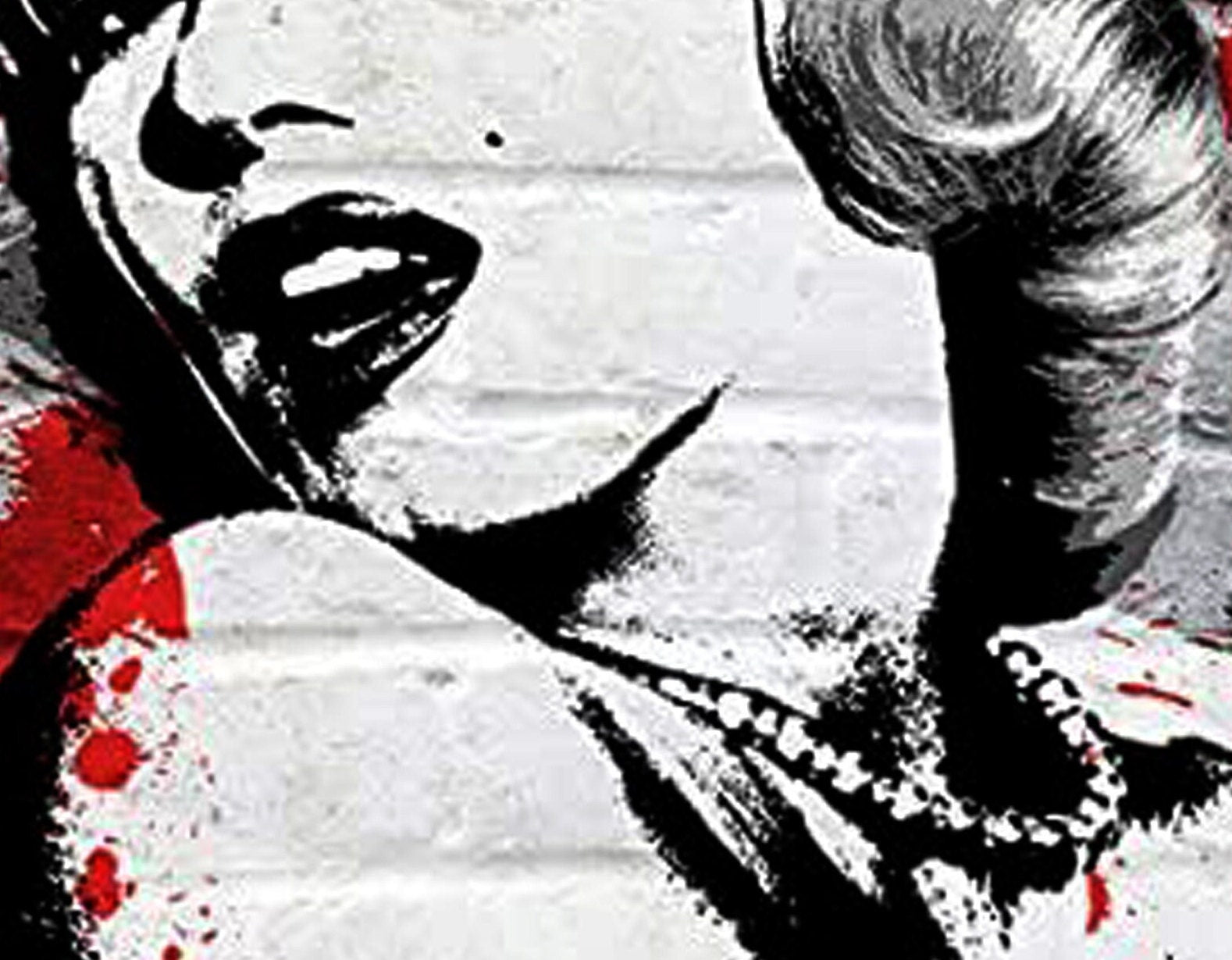 Marilyn - Decorative Decoupage Paper - Decoupage for Furniture - Large Size Rice Paper - Black White
