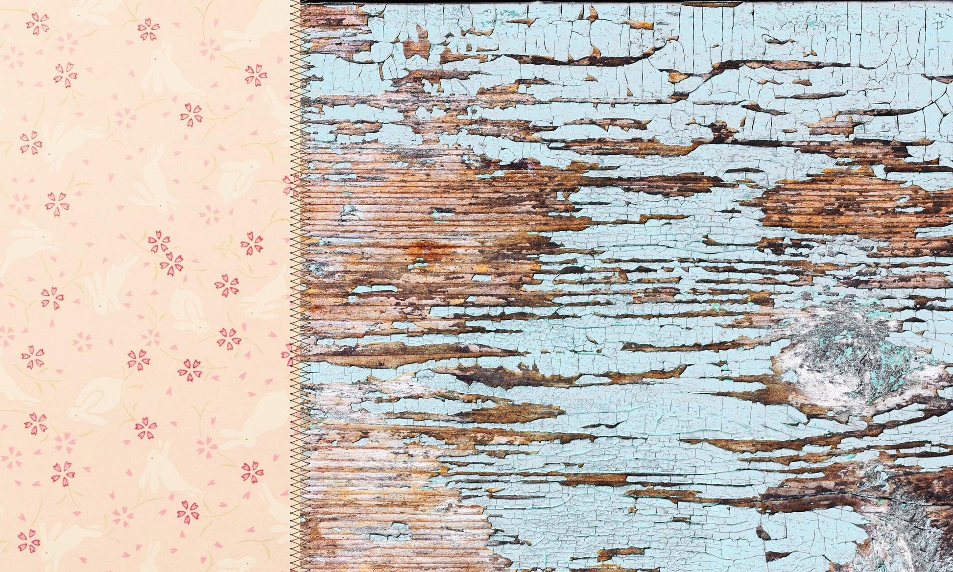 Blue Paint Wooden - Large Rice Paper for Decoupage - Furniture Decoupage - Vintage Decoupage - Decoupage Paper
