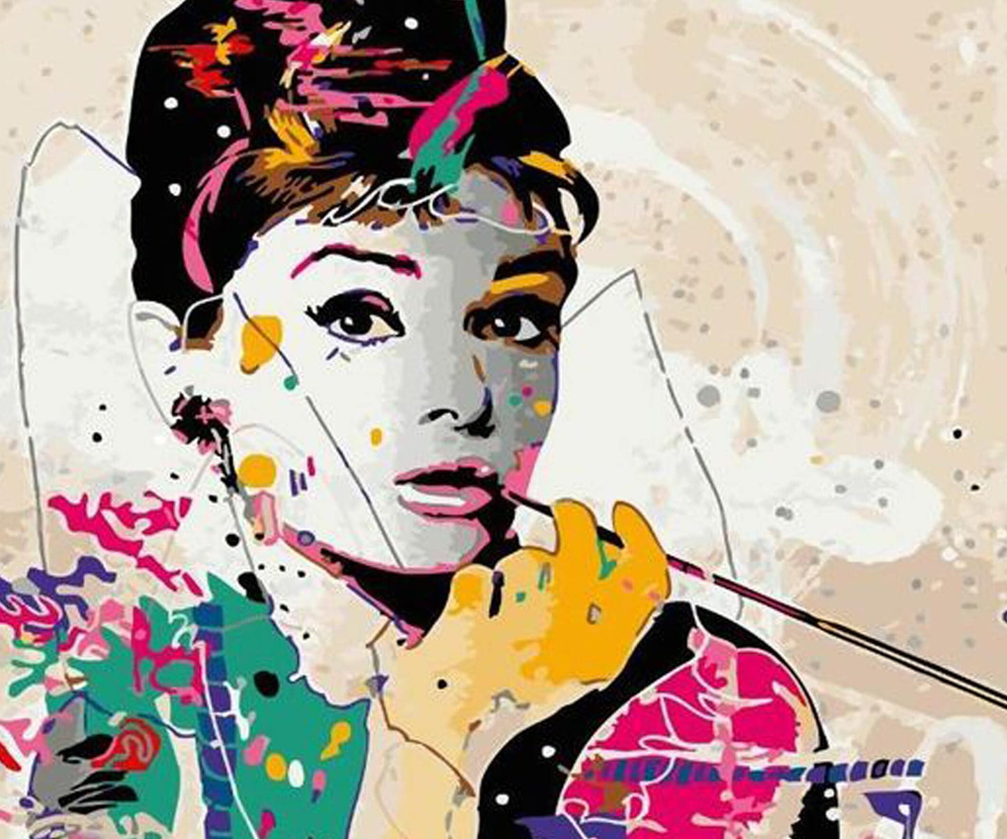 Audrey Decorative Rice Paper - Decoupage for Furniture