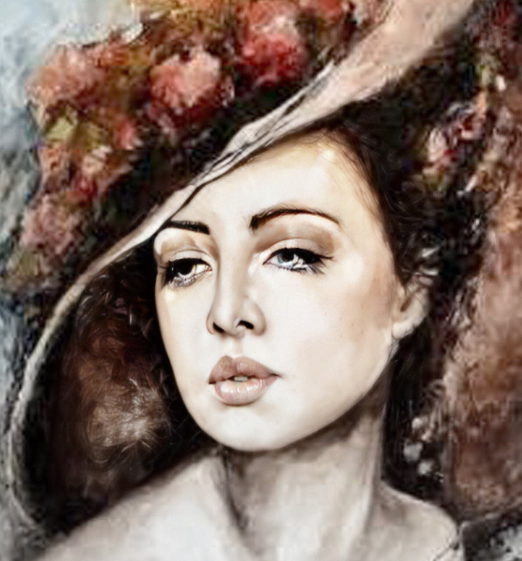 Decoupage Paper - Decoupage for Furniture - Large Size Rice Paper - Portrait