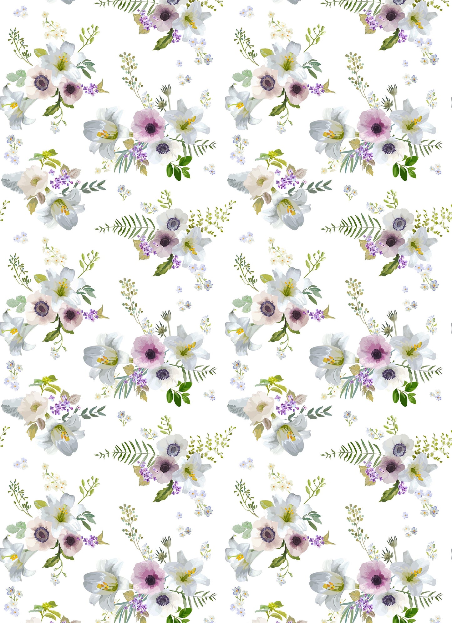 white flowers