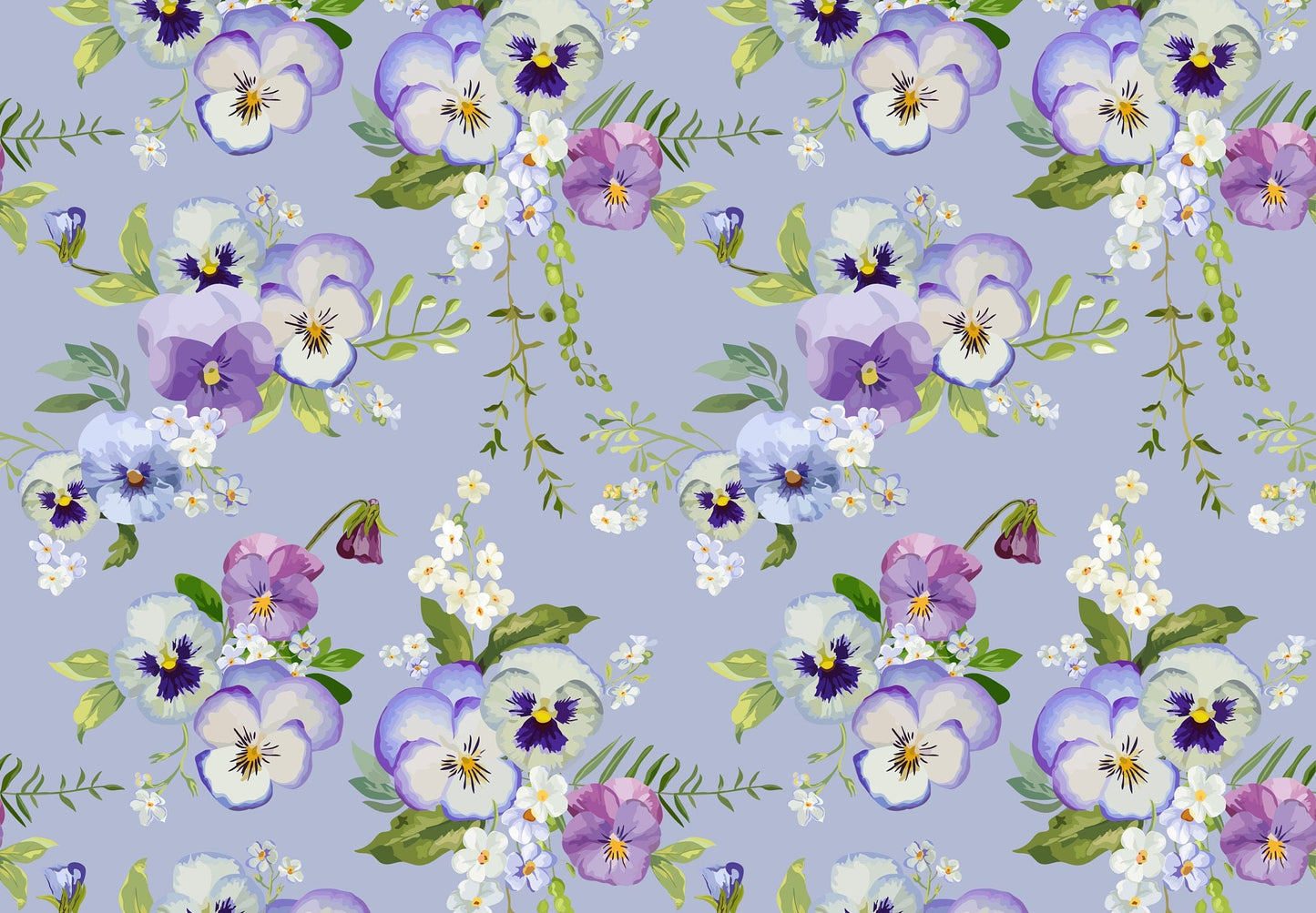 Large Decoupage for Furniture - Rice Paper - Vintage Decoupage - Floral Decoupage Paper - Purple Violet