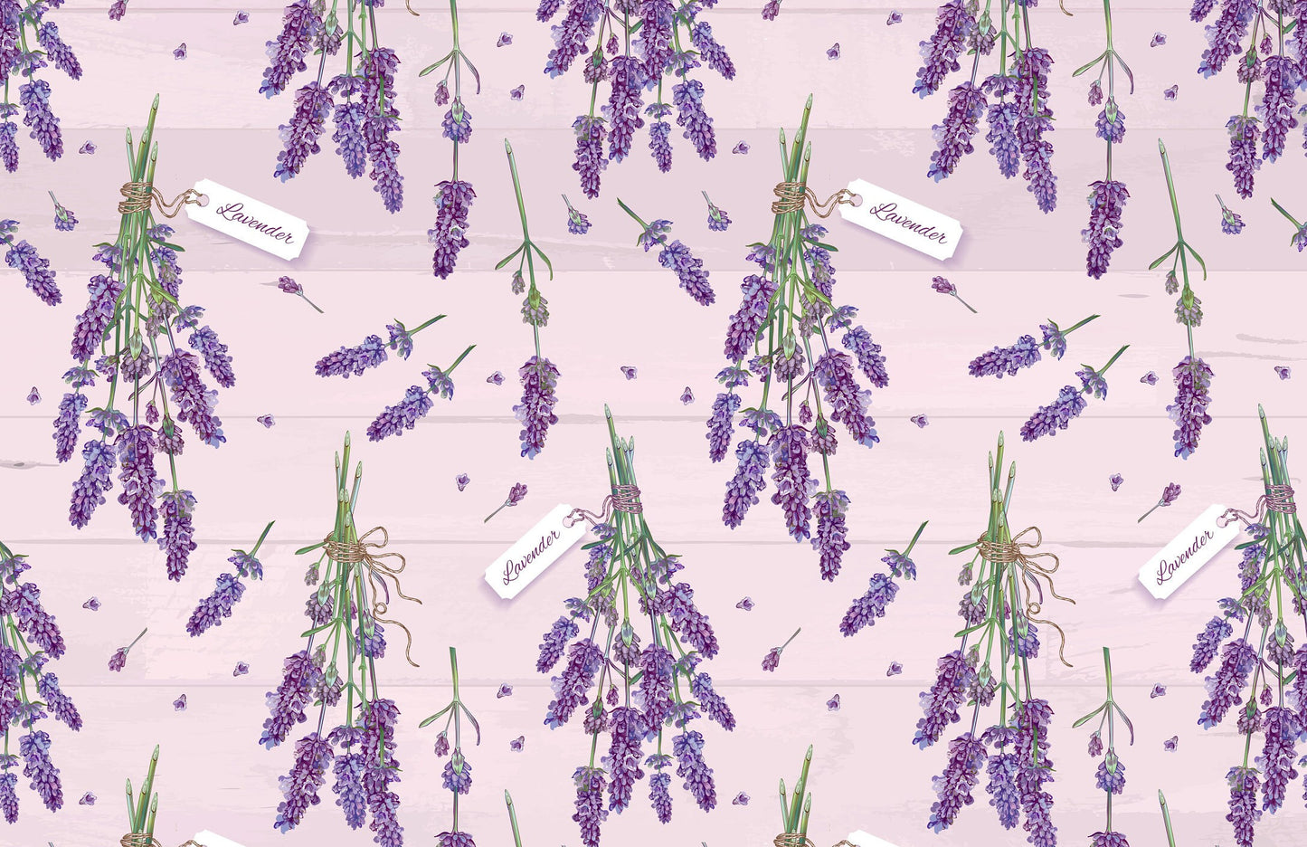 Large Decoupage for Furniture - Rice Paper - Vintage Decoupage - Floral Decoupage Paper - Purple Levander