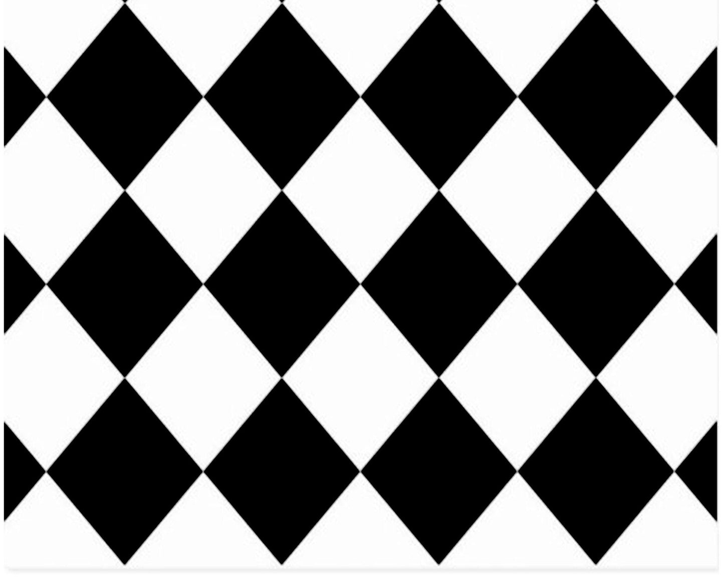 Decoupage Paper - Decoupage for Furniture - Large Size Rice Paper - Diamond Pattern Black