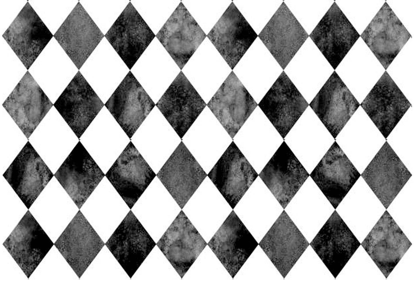Decoupage Paper - Decoupage for Furniture - Large Size Rice Paper - Diamond Pattern Black