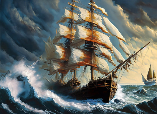 Sailing Ships - Large Decoupage Paper - Decoupage Art - Rice Paper for Decoupage - Decoupage for Furniture - Sea