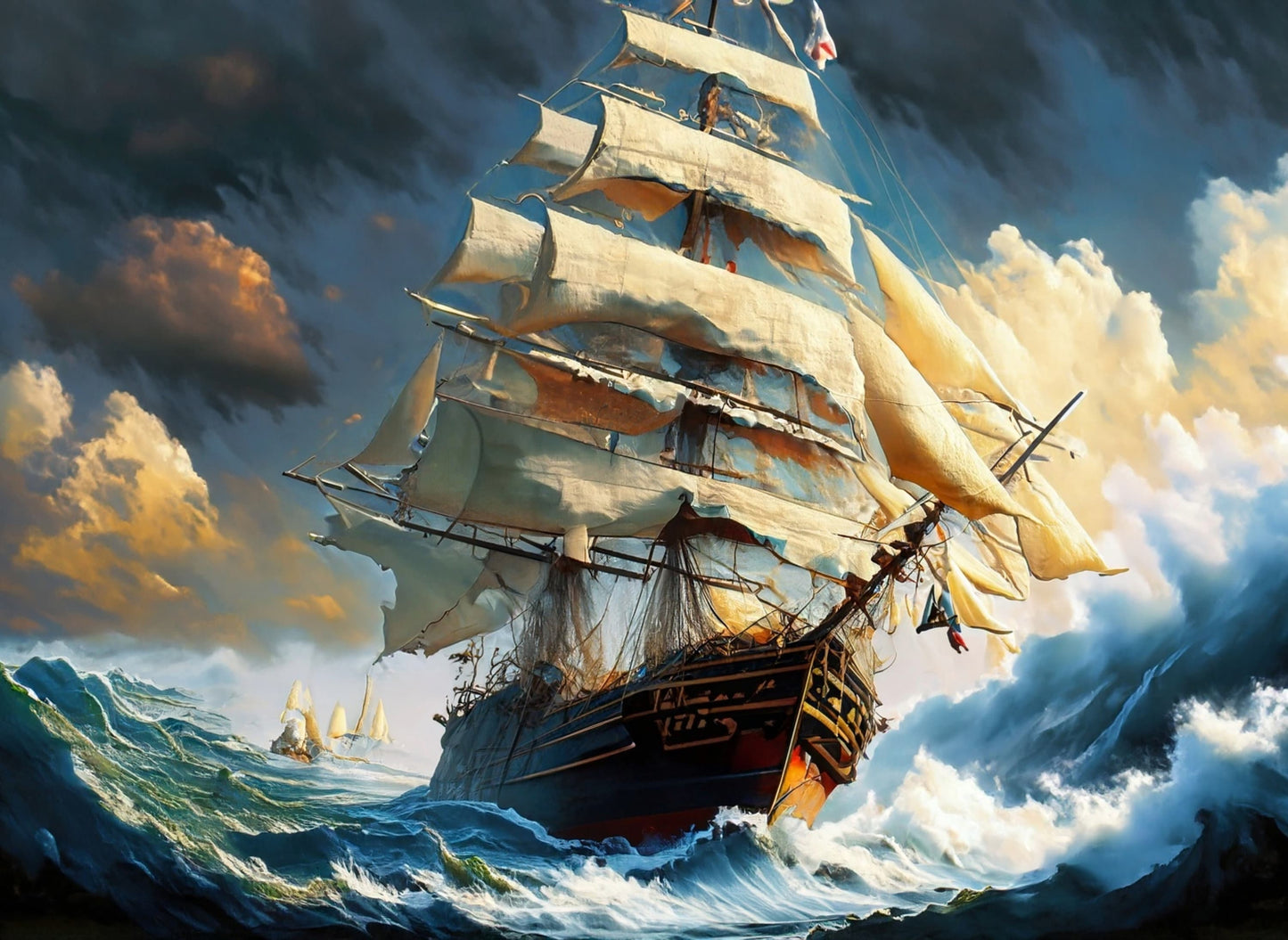 Sailing Ships - Large Decoupage Paper - Decoupage Art - Rice Paper for Decoupage - Decoupage for Furniture - Sea