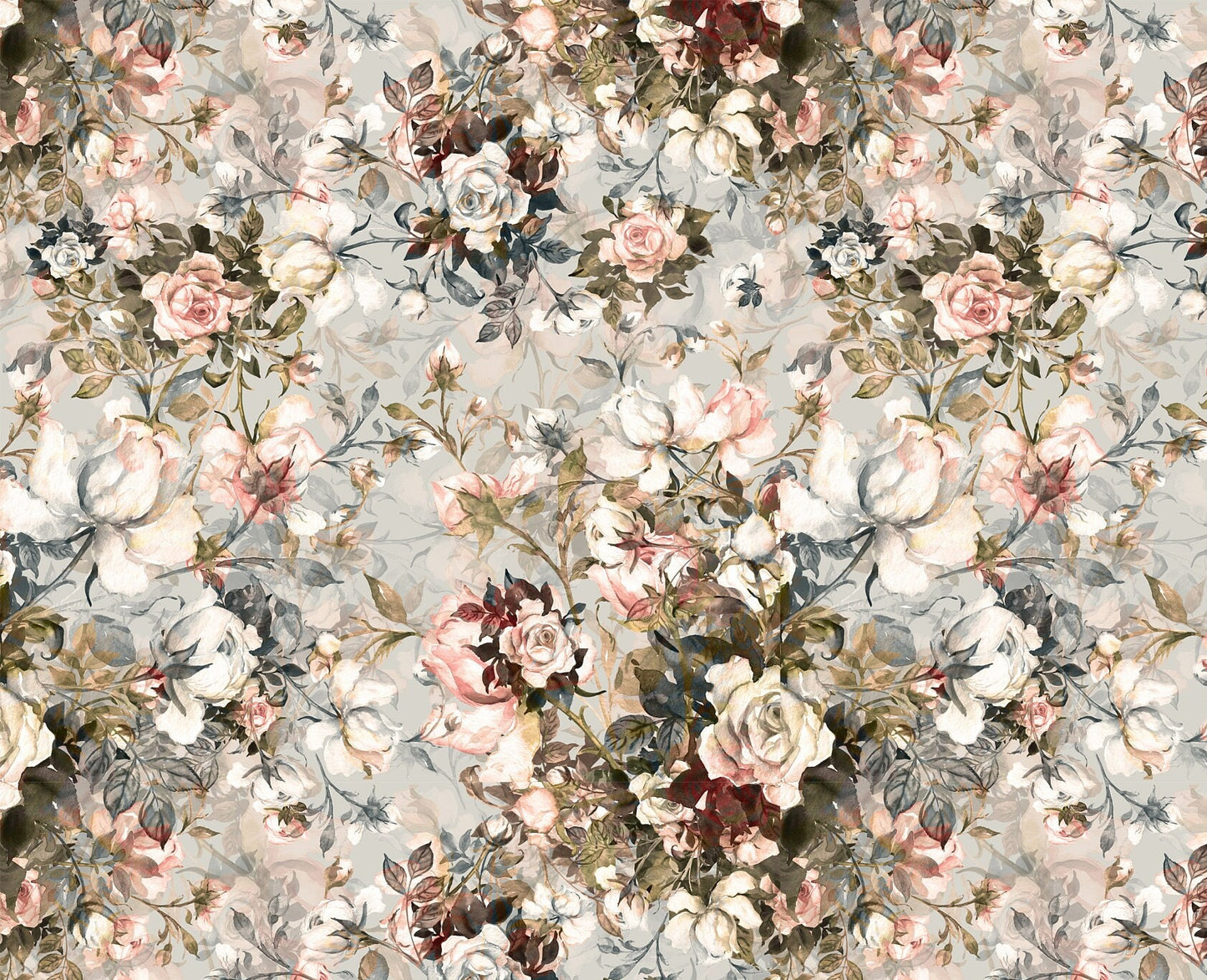 Large Decoupage for Furniture - Rice Paper - Vintage - Floral Dresser Paper - Spring Flowers
