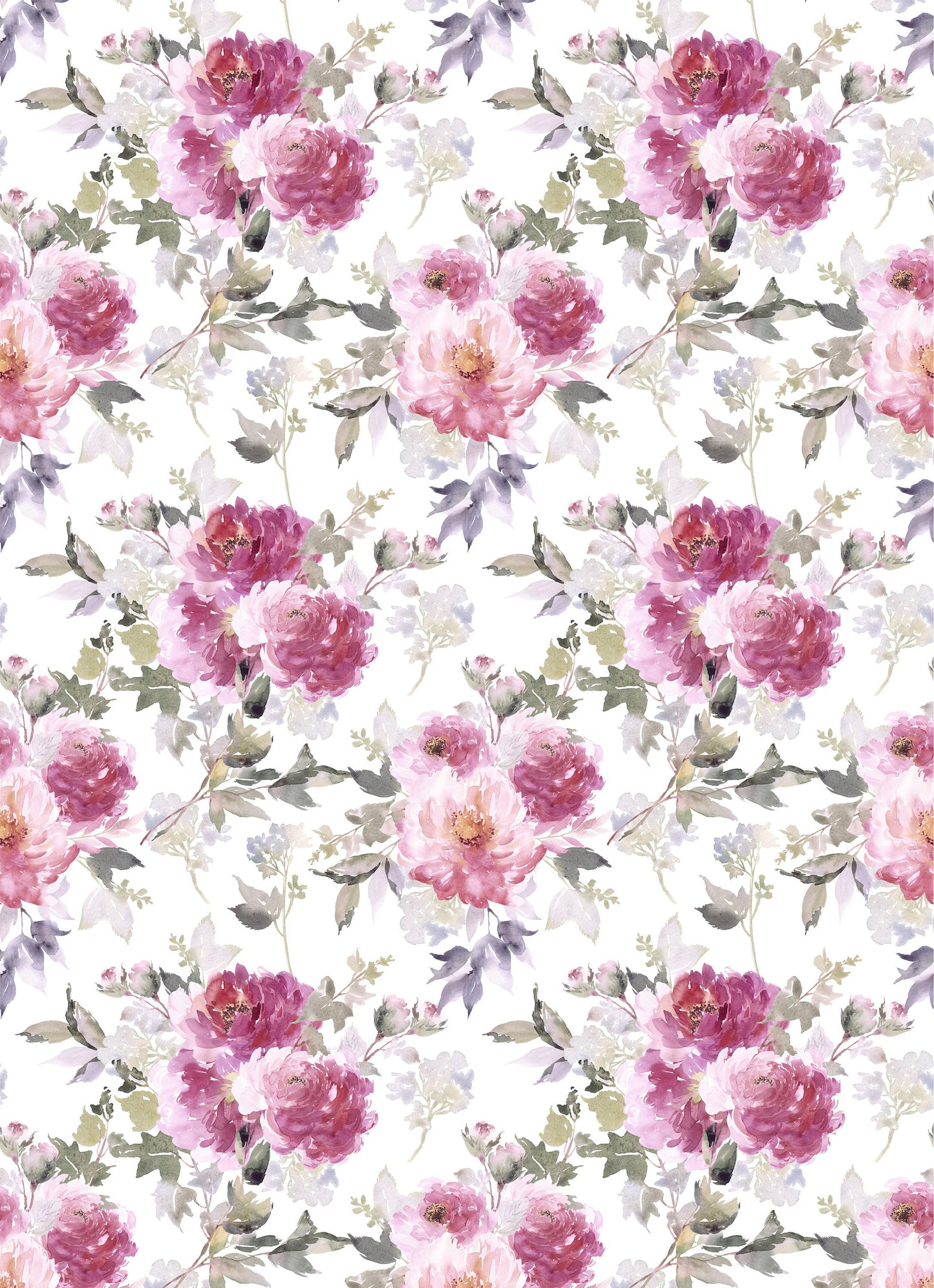 Large Decoupage for Furniture - Rice Paper - Vintage Decoupage - Floral Decoupage Paper - Shabby Chic