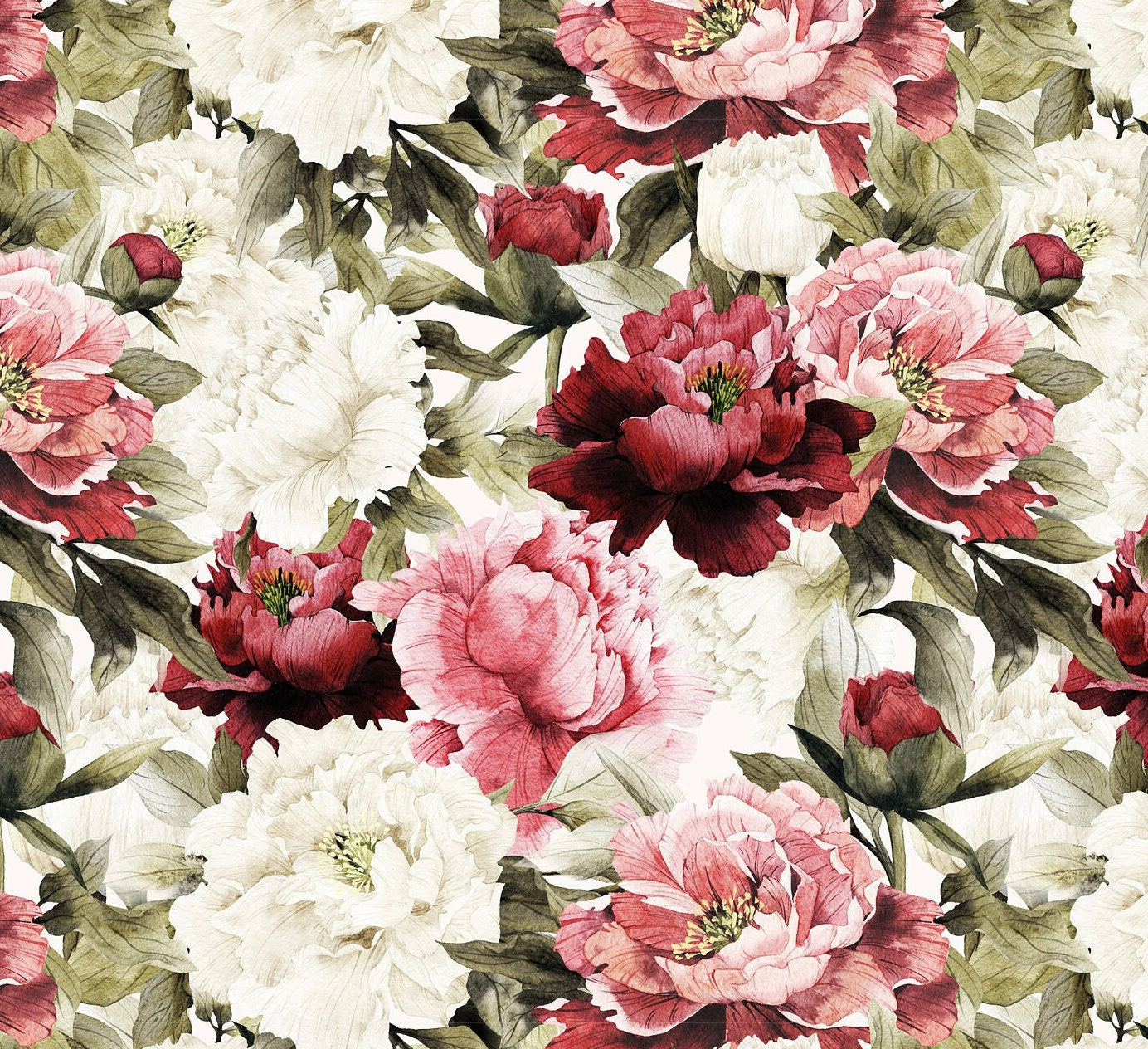 Large Decoupage for Furniture - Rice Paper - Vintage Decoupage - Floral Decoupage Paper - Shabby Chic