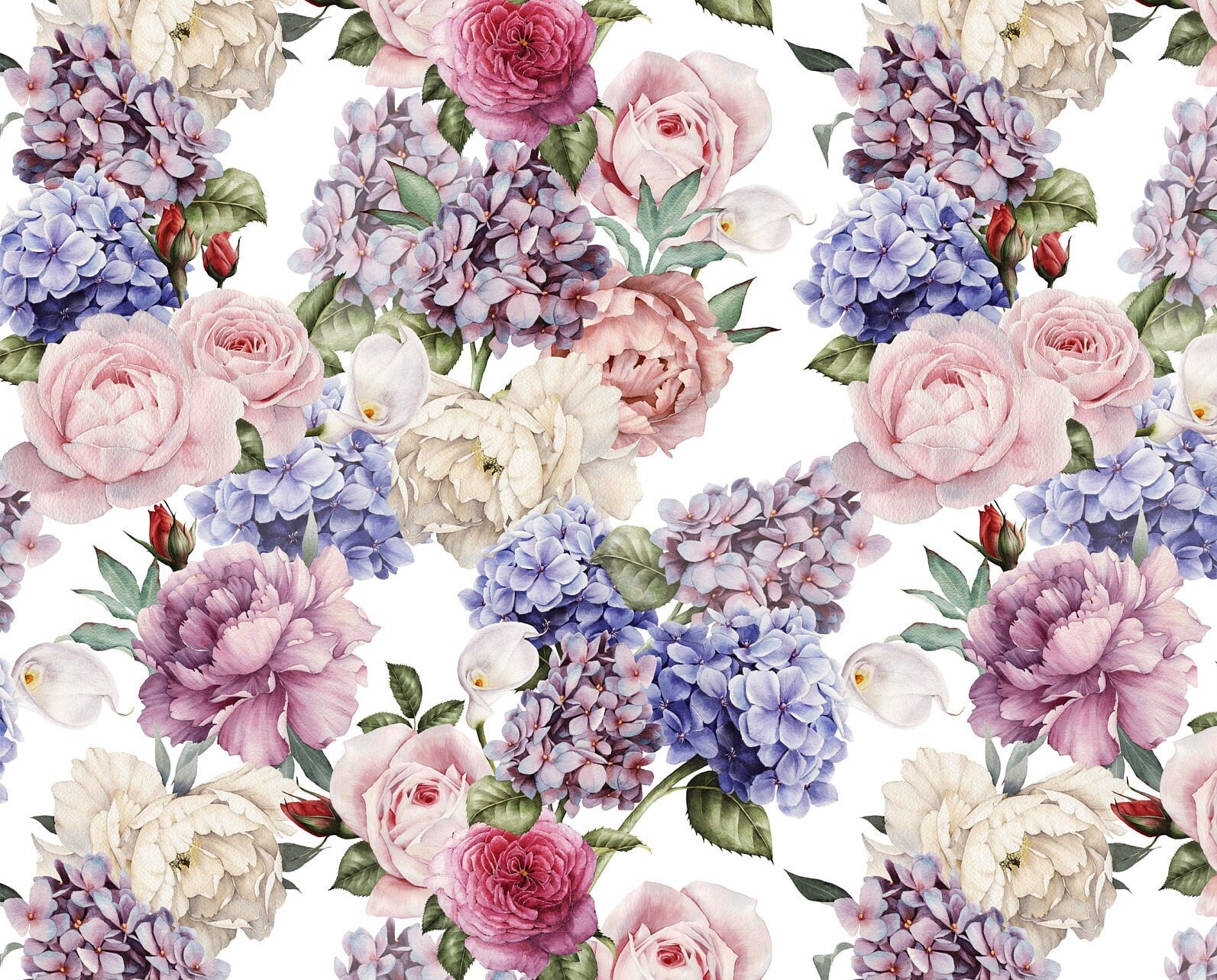 Large Decoupage for Furniture - Rice Paper - Vintage Decoupage - Floral Decoupage Paper - Shabby Chic Roses
