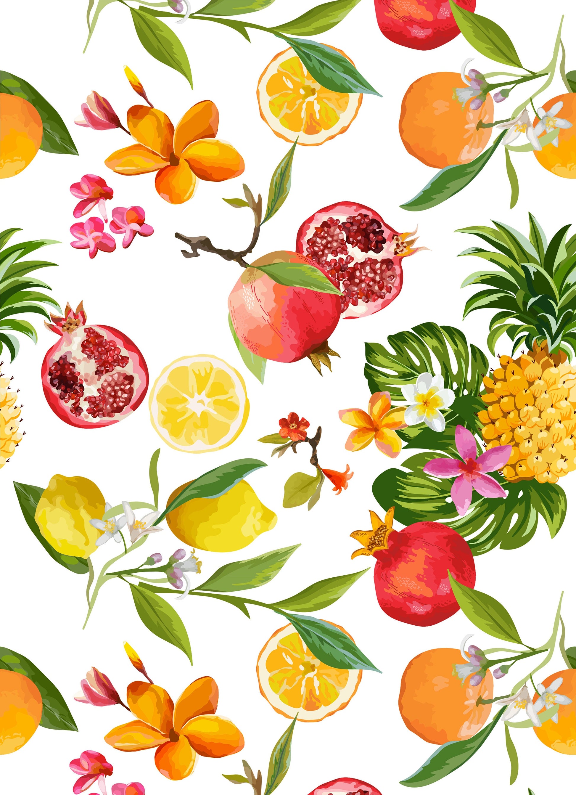 pineapple decoupage paper