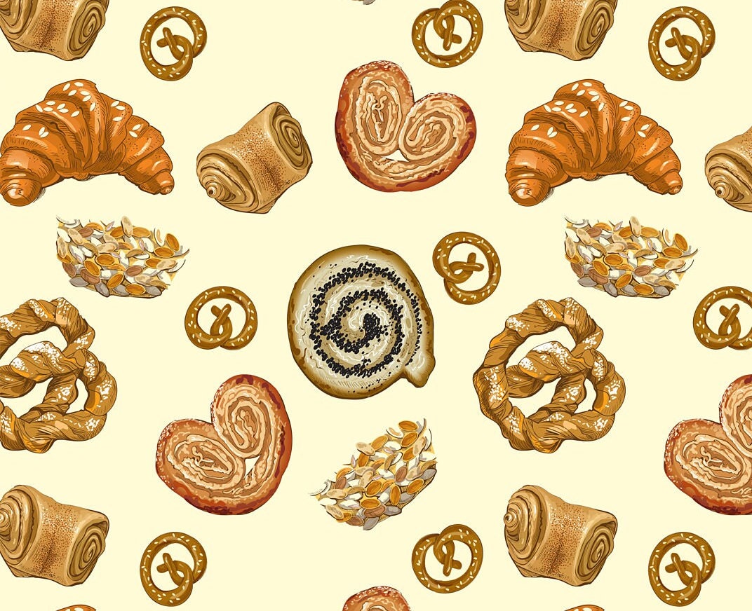 Large Decoupage for Furniture - Rice Paper - Vintage Decoupage - Floral Decoupage Paper - Croissant